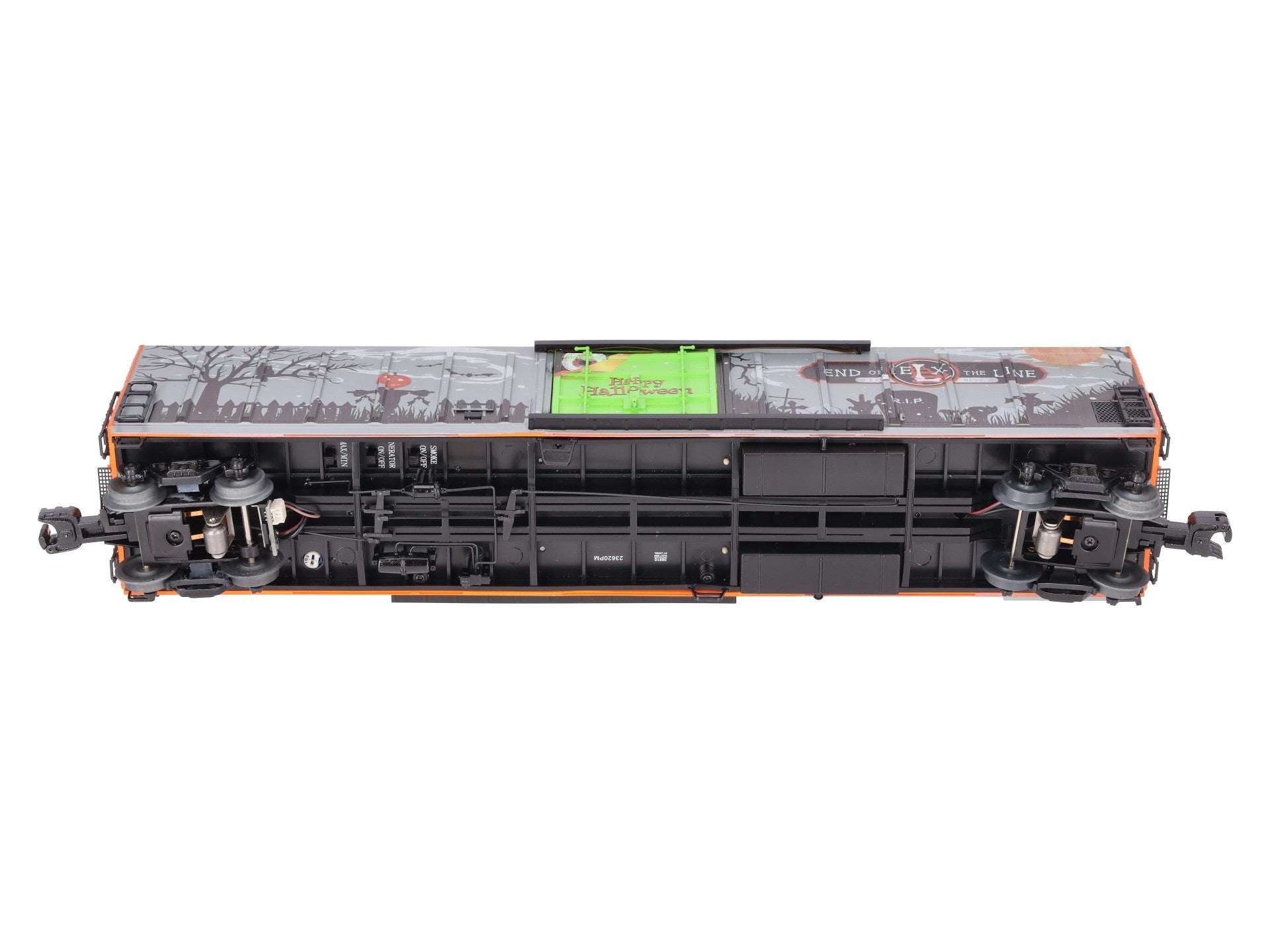 Lionel 2026510 O Halloween Smoking 57' Mechanical Refrigerator Car