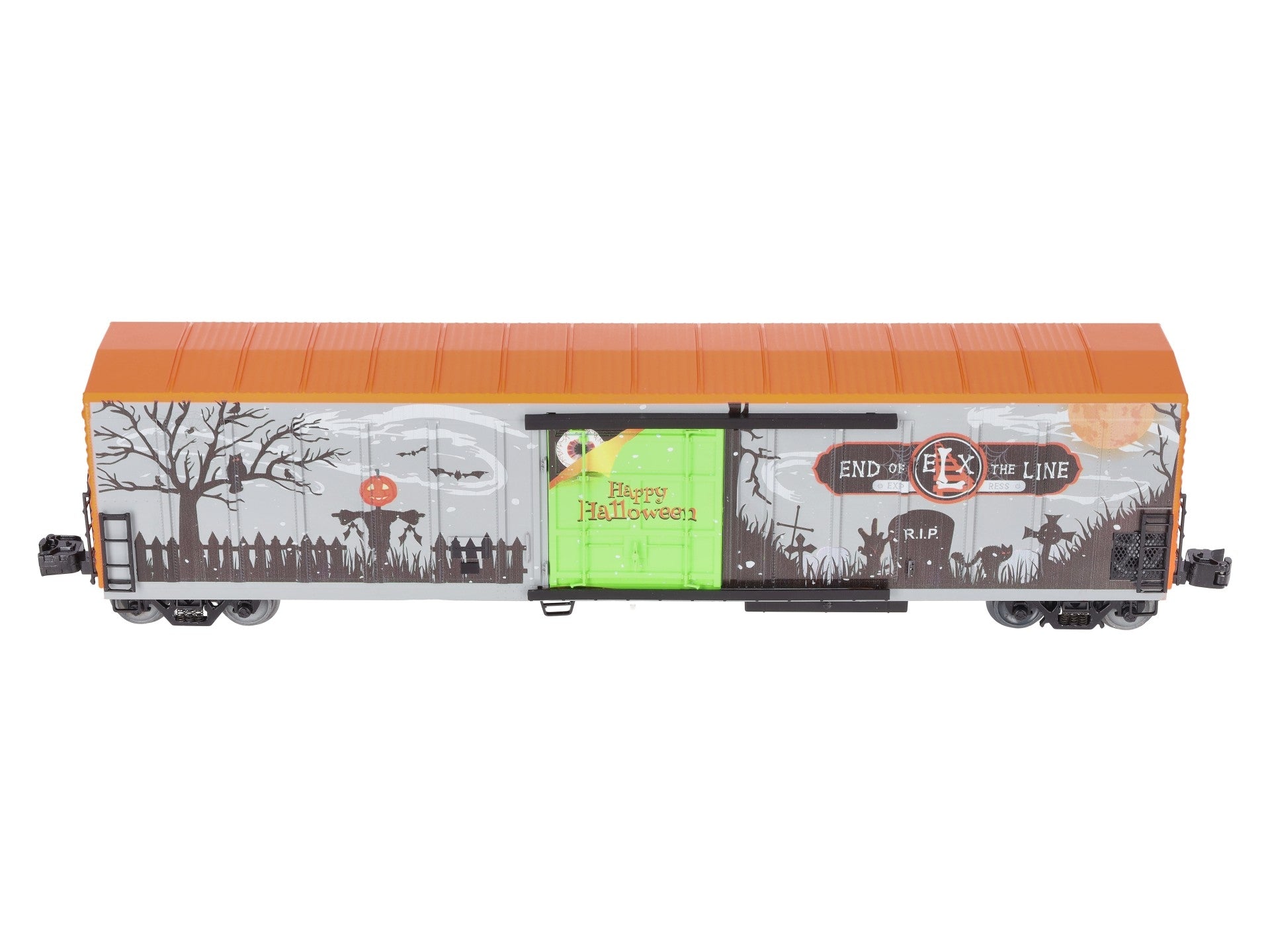 Lionel 2026510 O Halloween Smoking 57' Mechanical Refrigerator Car
