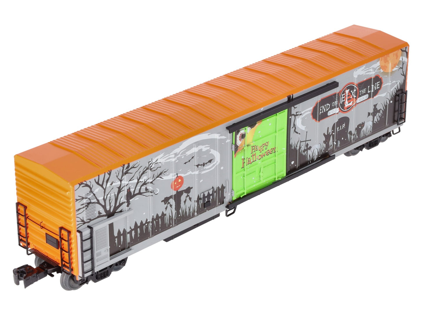Lionel 2026510 O Halloween Smoking 57' Mechanical Refrigerator Car