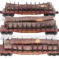 Lionel 6-26713 O Gauge Western Maryland 3-Car Standard Flatcars w/Log Loads Set EX/Box