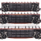 Lionel 6-26713 O Gauge Western Maryland 3-Car Standard Flatcars w/Log Loads Set EX/Box