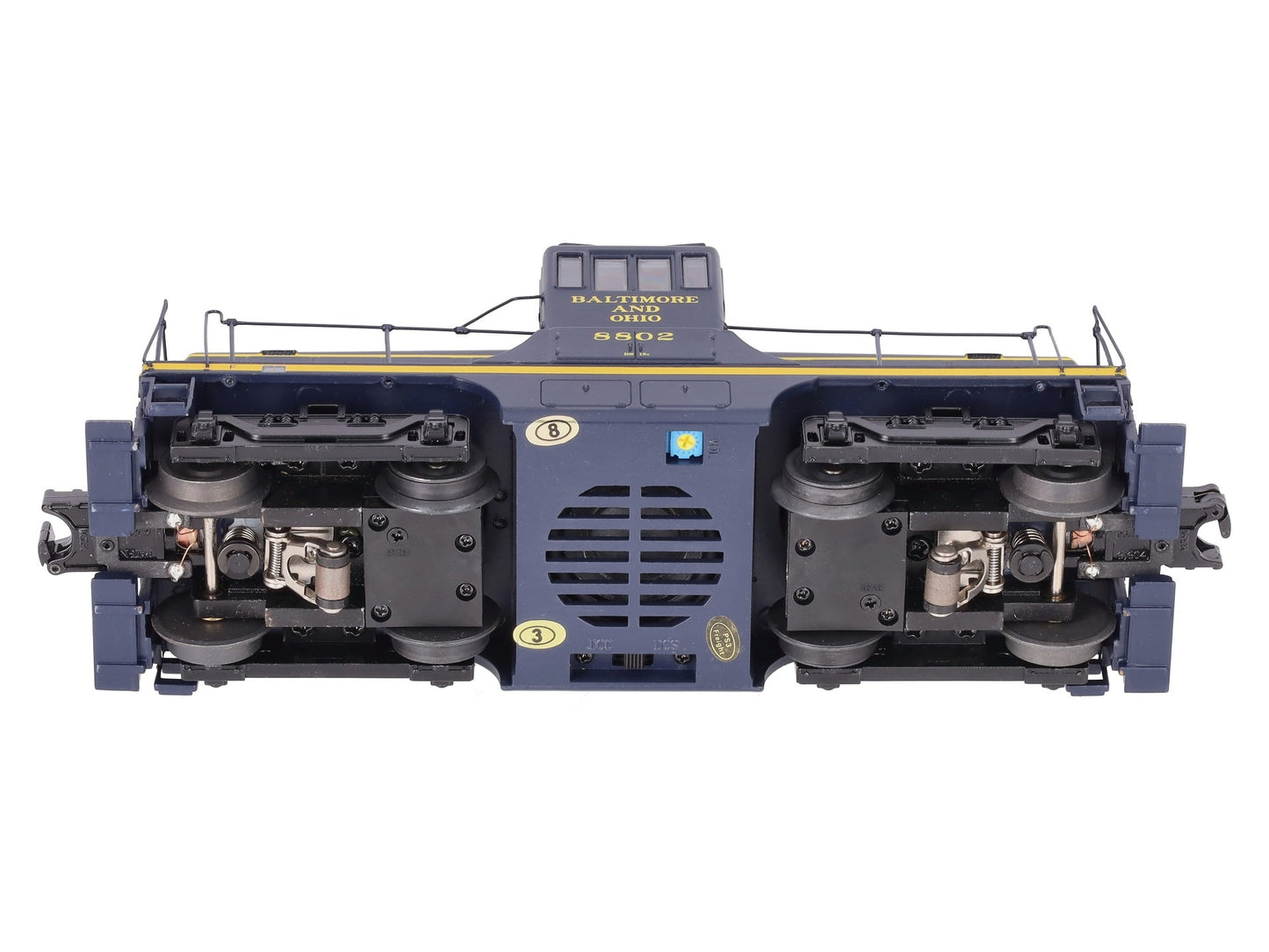 MTH 20-20725-1 Baltimore & Ohio 44 Ton Phase 1c Diesel Engine w/PS 3.0 #8802 LN