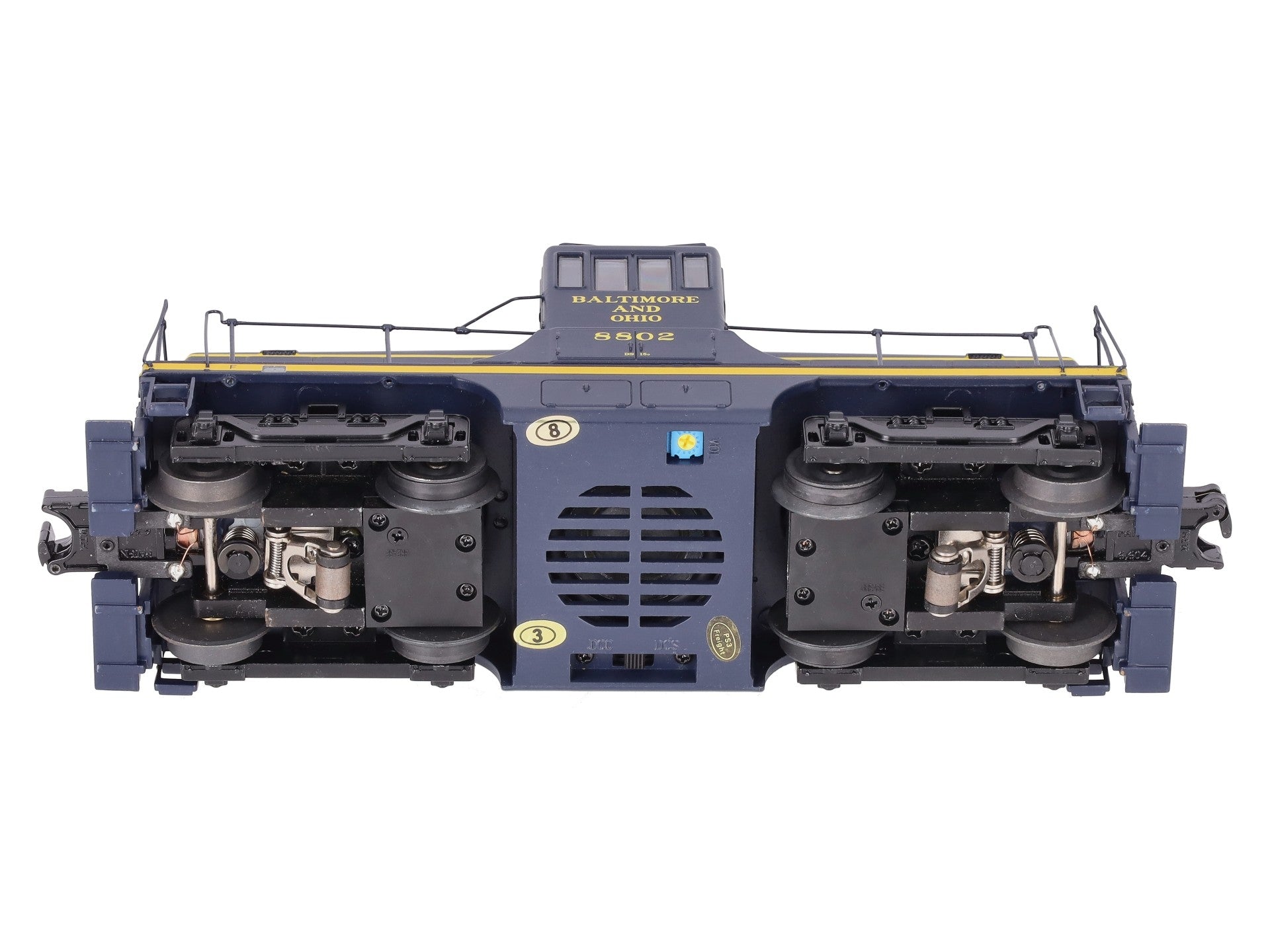 MTH 20-20725-1 Baltimore & Ohio 44 Ton Phase 1c Diesel Engine w/PS 3.0 #8802 LN