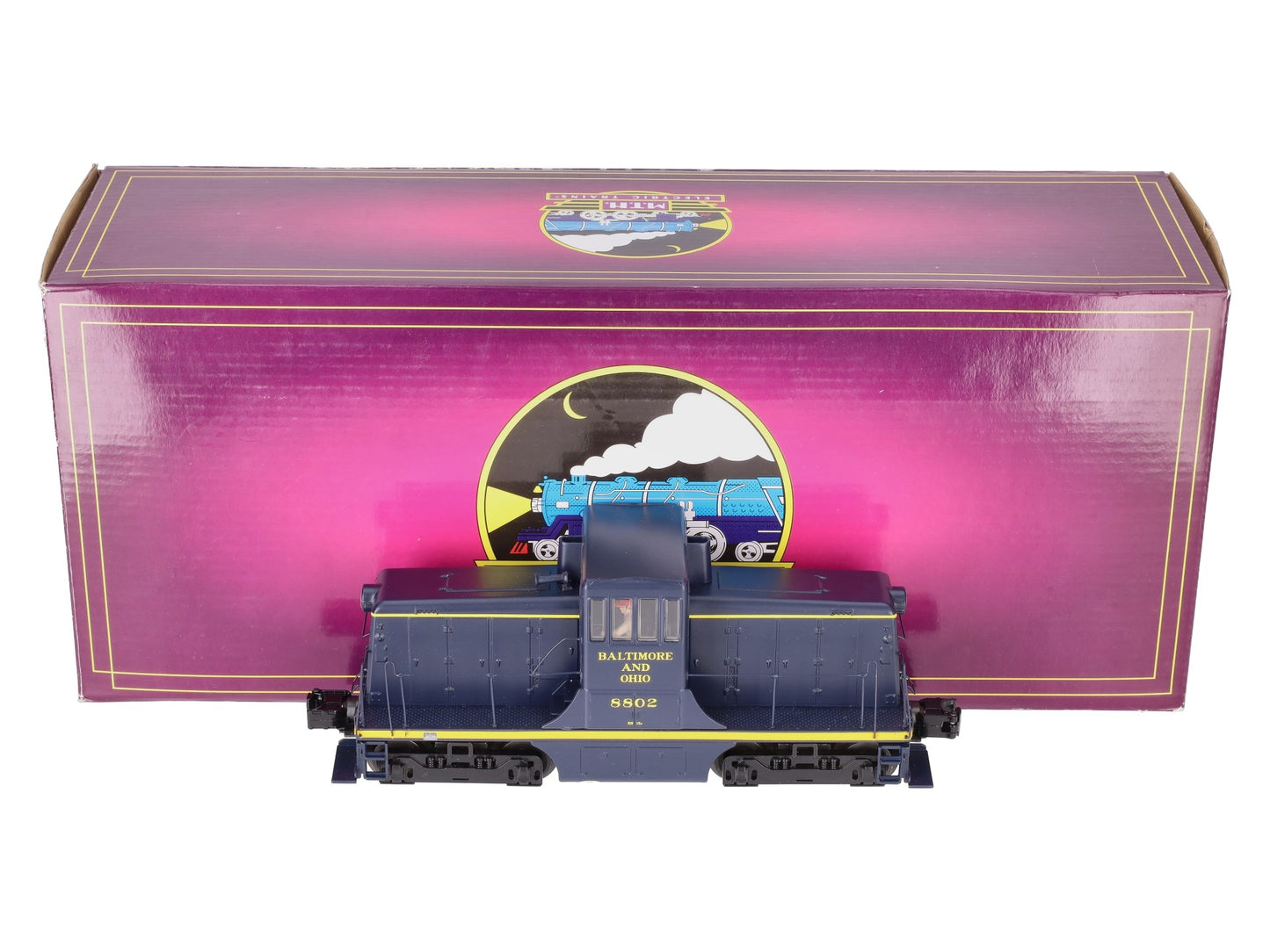 MTH 20-20725-1 Baltimore & Ohio 44 Ton Phase 1c Diesel Engine w/PS 3.0 #8802 LN