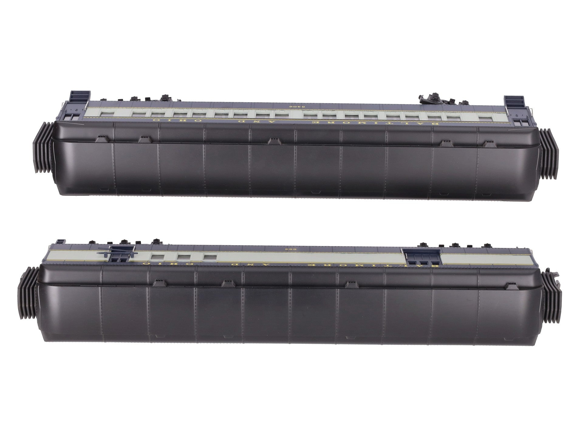 MTH 30-2707P O B&O Coach & Baggage Passenger Car Set LN/Box