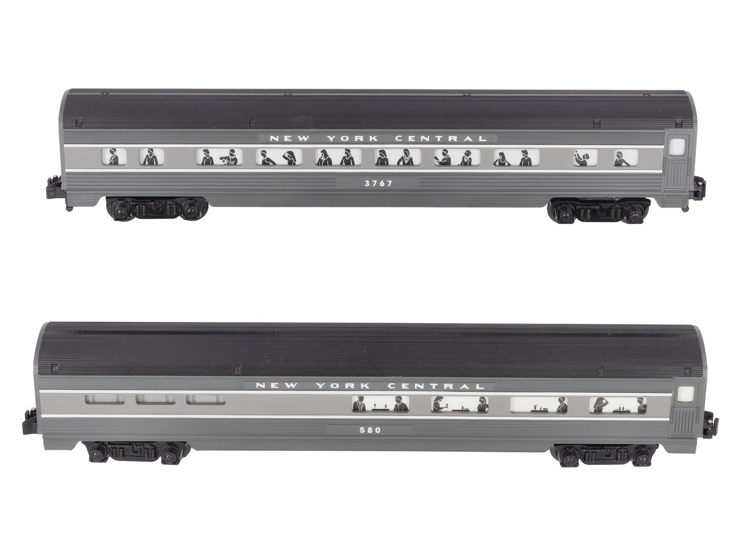 American Flyer 6-48961 S Scale New York Central Passenger Car (Pack of 2) EX/Box