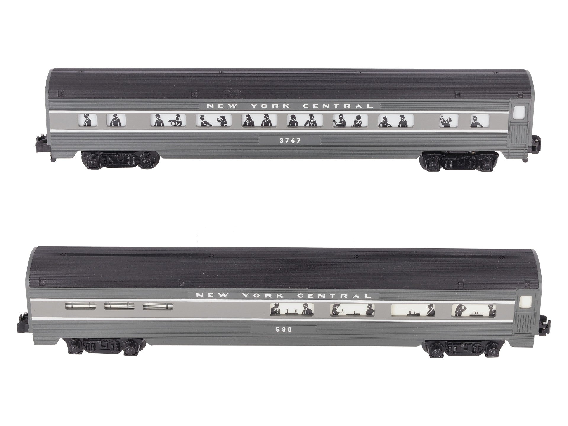 American Flyer 6-48961 S Scale New York Central Passenger Car (Pack of 2) EX/Box