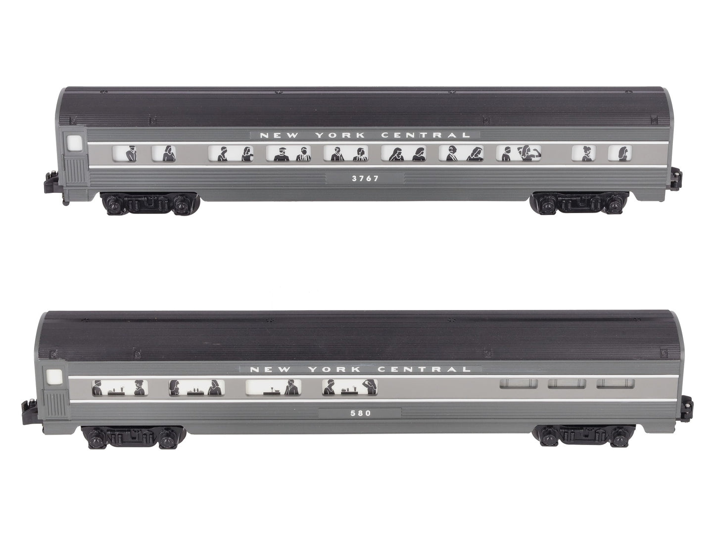 American Flyer 6-48961 S Scale New York Central Passenger Car (Pack of 2) EX/Box
