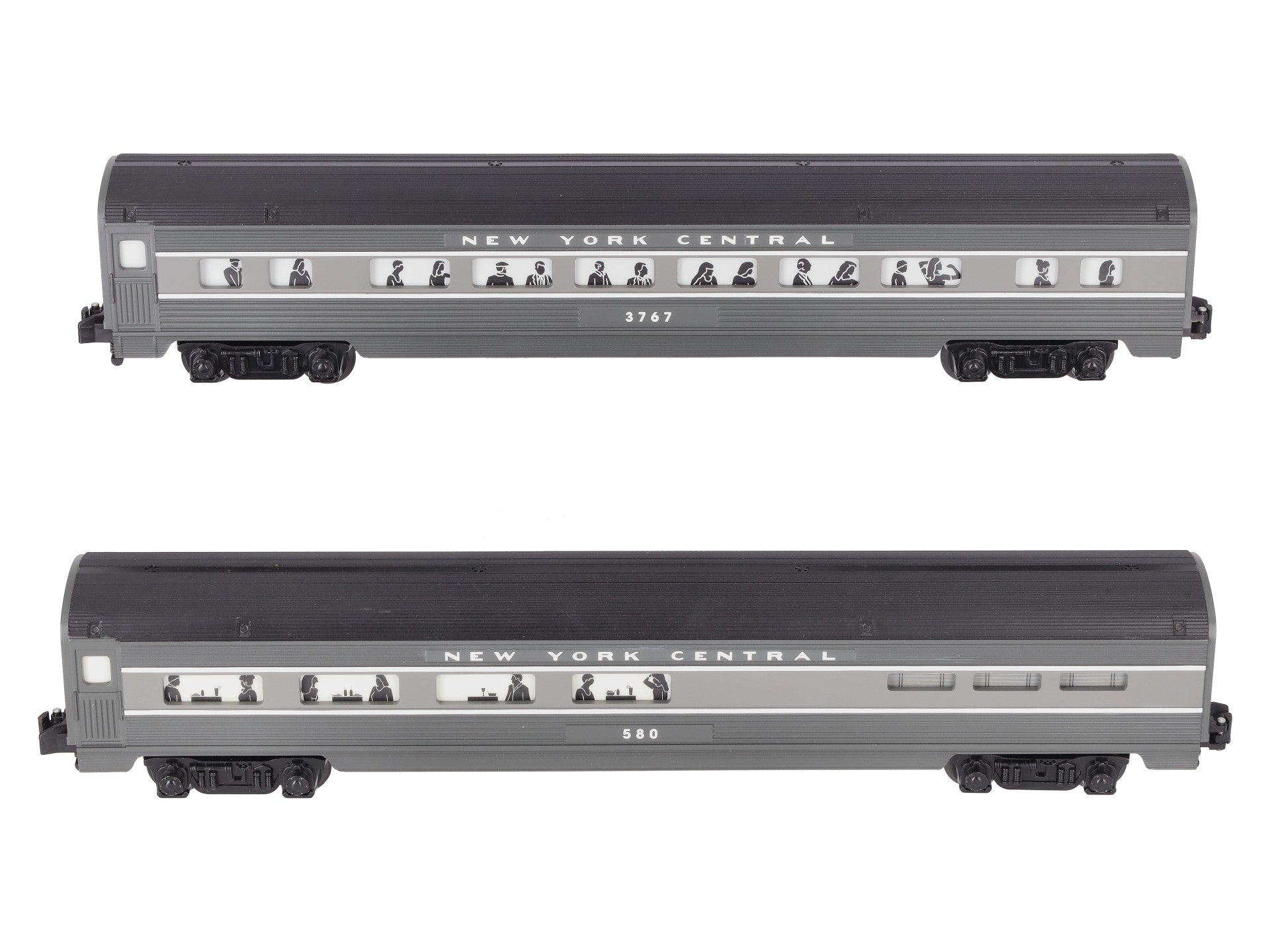 American Flyer 6-48961 S Scale New York Central Passenger Car (Pack of 2) EX/Box