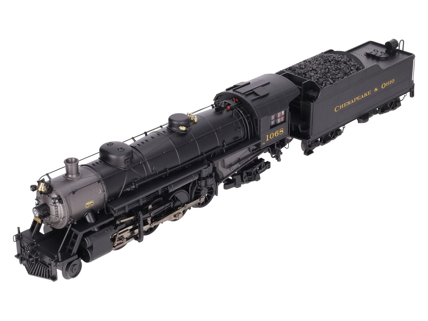 MTH 20-3644-1 O Chesapeake & Ohio 2-6-2 USRA Light Mikado Steam Loco w/ PS3 LN/Box