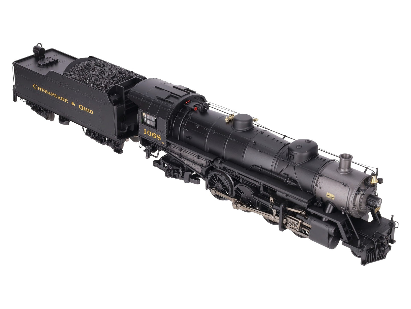 MTH 20-3644-1 O Chesapeake & Ohio 2-6-2 USRA Light Mikado Steam Loco w/ PS3 LN/Box