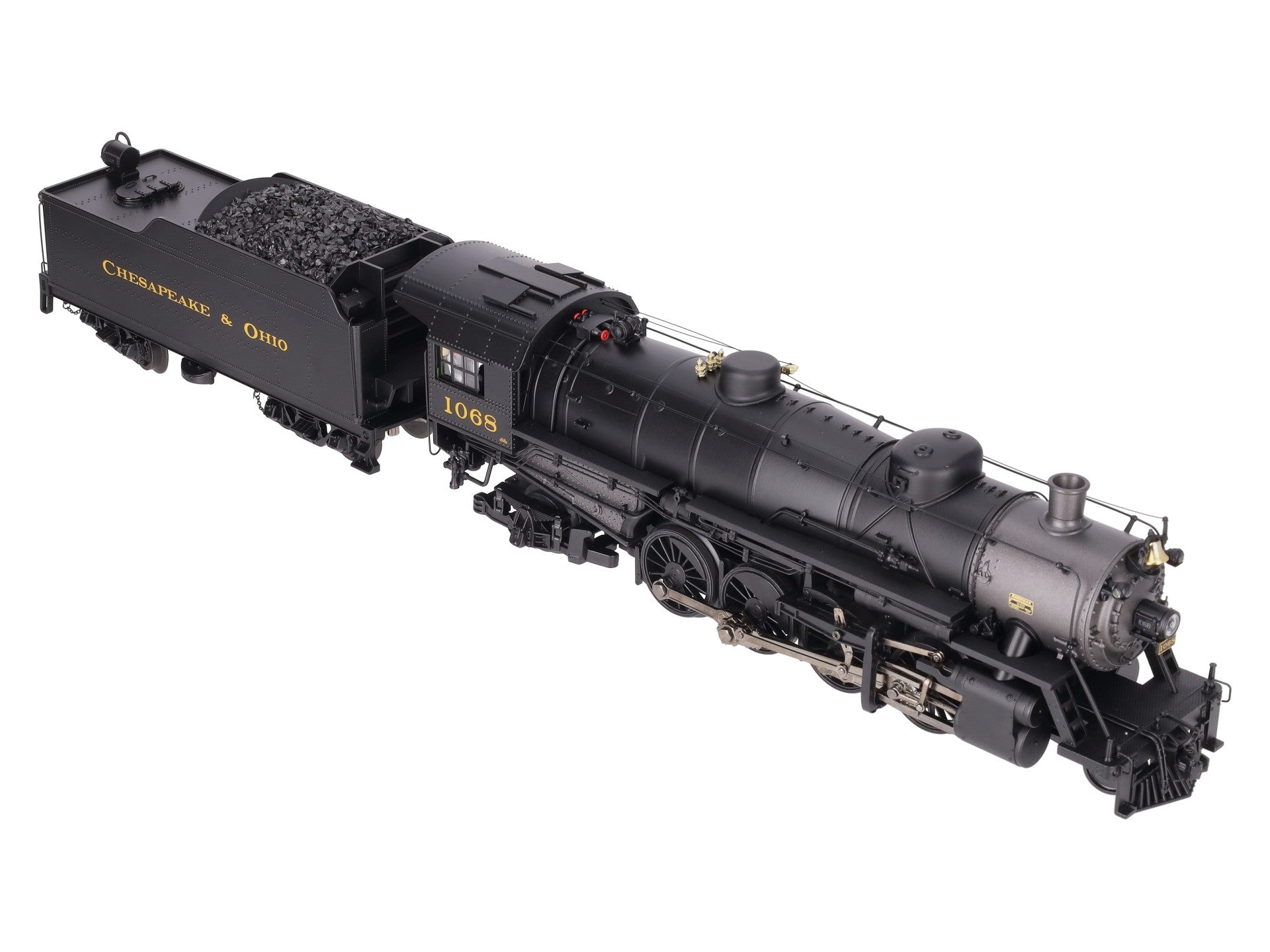 MTH 20-3644-1 O Chesapeake & Ohio 2-6-2 USRA Light Mikado Steam Loco w/ PS3 LN/Box