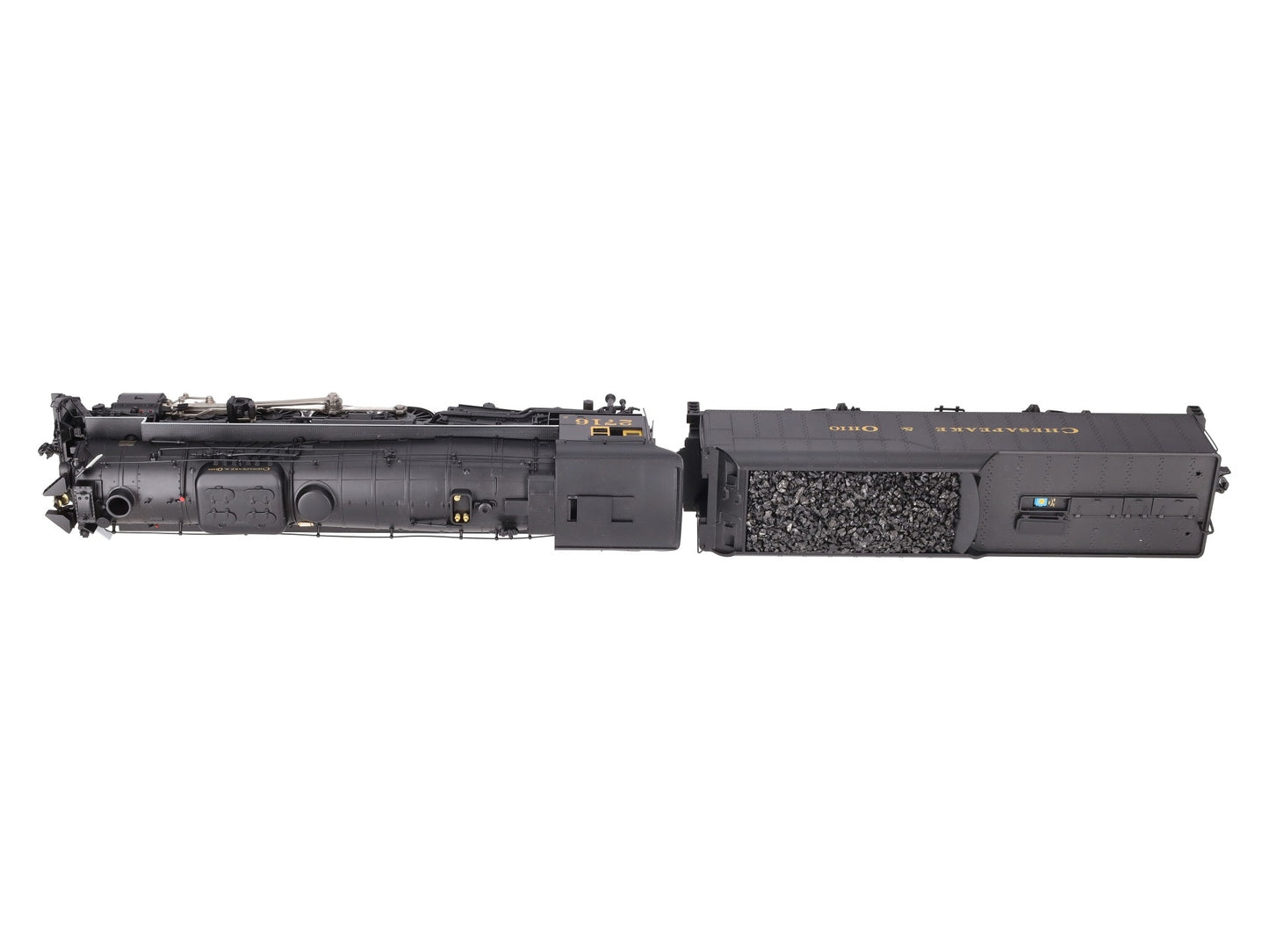 MTH 20-3420-1E O Gauge Chesapeake & Ohio 2-8-4  Kanawha Steam Engine w/PS 2.0 LN/Box