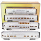 MTH 30-67925 O New York Central 60' Streamlined Passenger Set (Set of 4) LN/Box