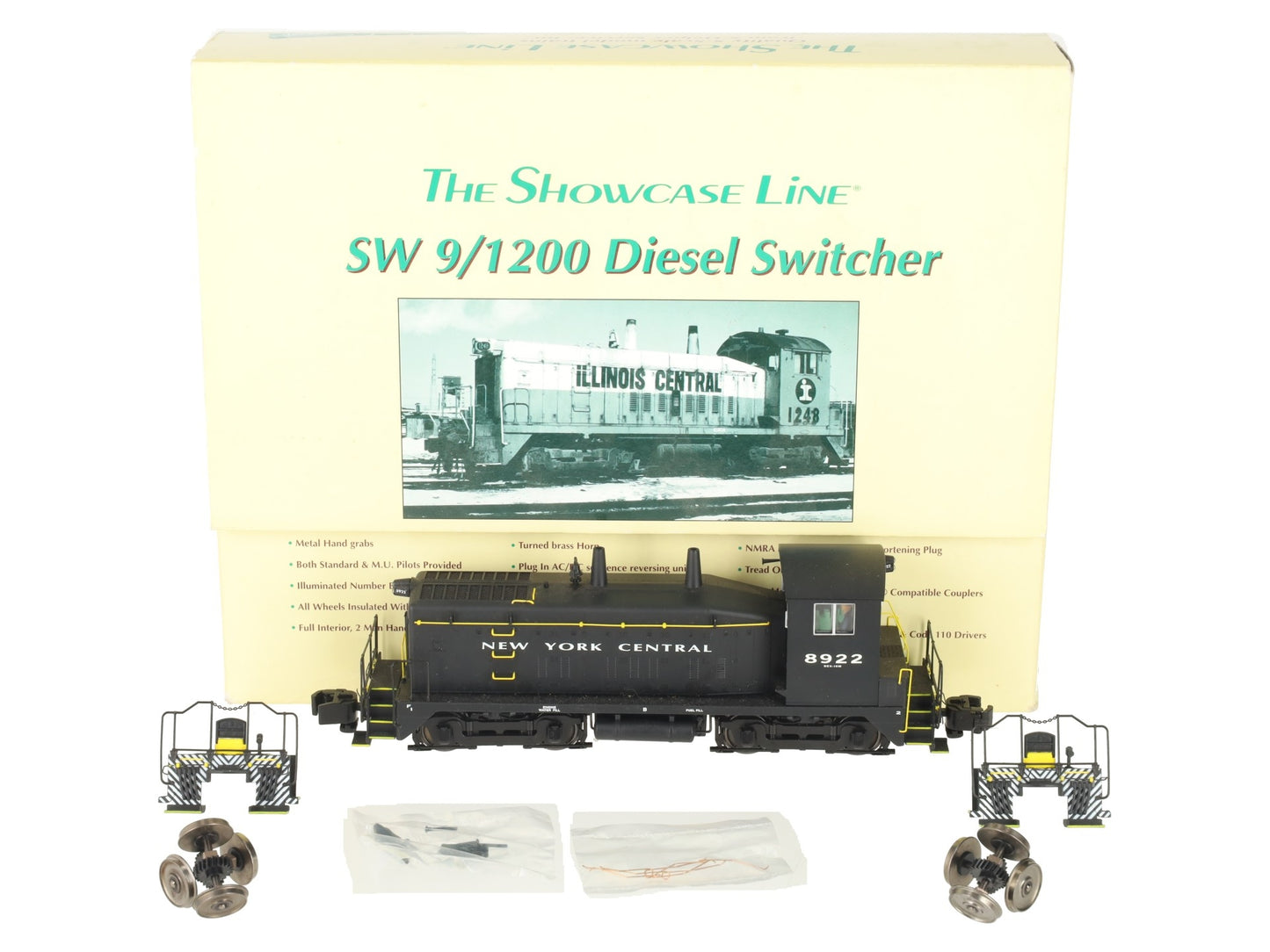 S-Helper 00116 S Gauge New York Central SW-9 Diesel #8922 EX/Box