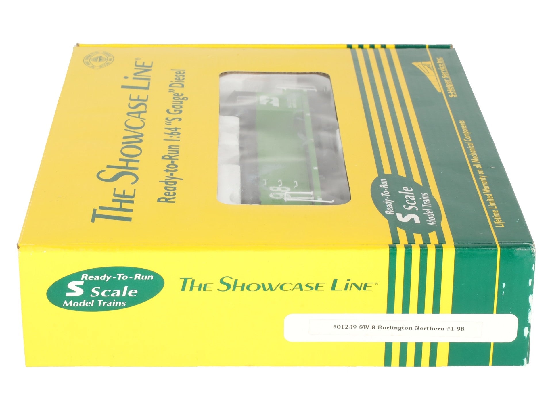 S-Helper Service 1239 S Burlington Northern SW-8 Diesel Locomotive EX/Box
