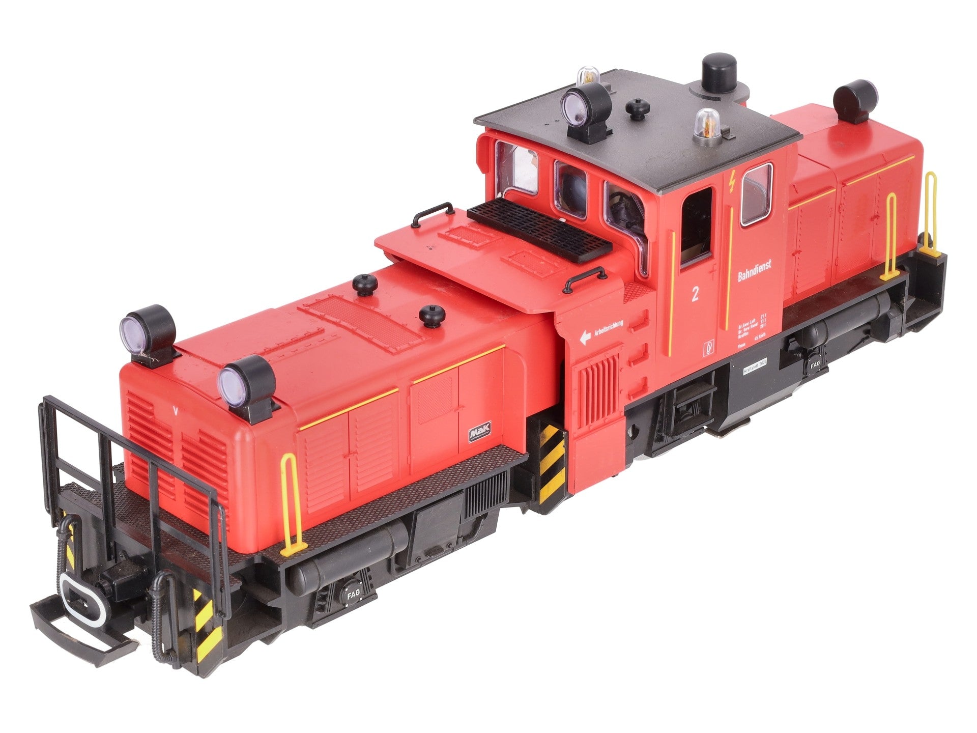 LGB 21670 G Track Cleaning Locomotive with Onboard Decoder EX/Box