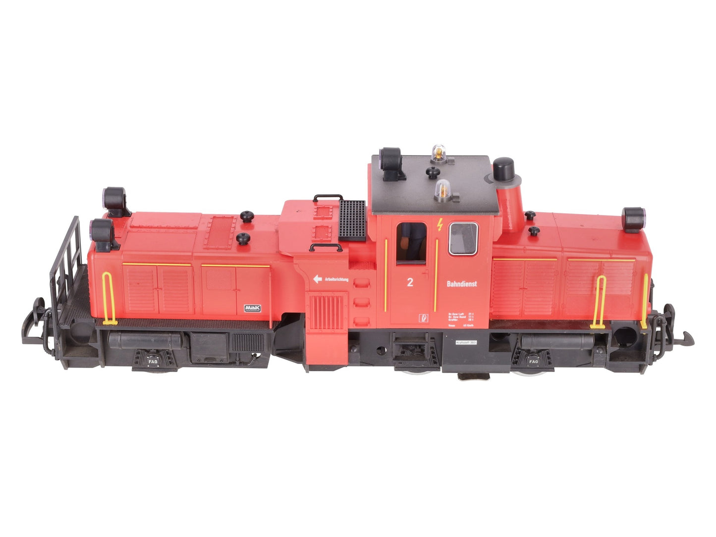 LGB 21670 G Track Cleaning Locomotive with Onboard Decoder EX/Box