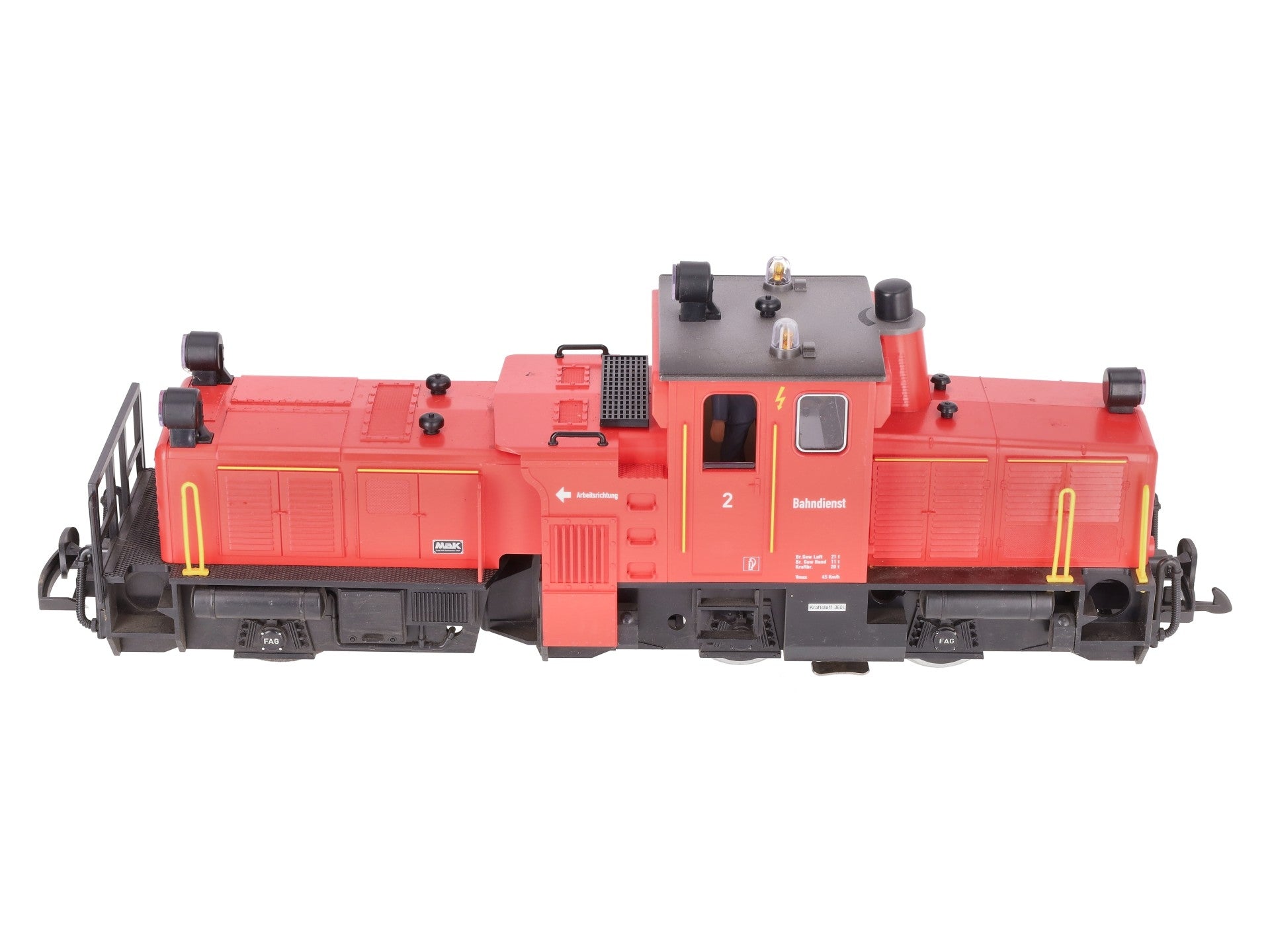 LGB 21670 G Track Cleaning Locomotive with Onboard Decoder EX/Box
