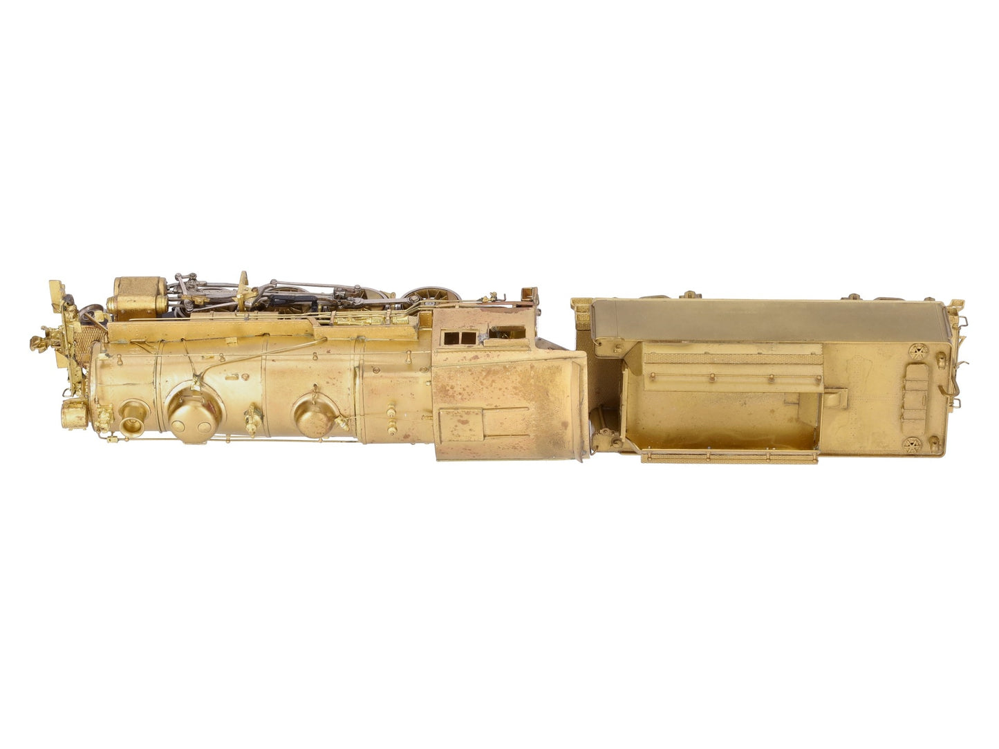 Sunset Models HO Brass PRR h-8 2-8-0 Steam Loco & Tender - unpainted VG/Box