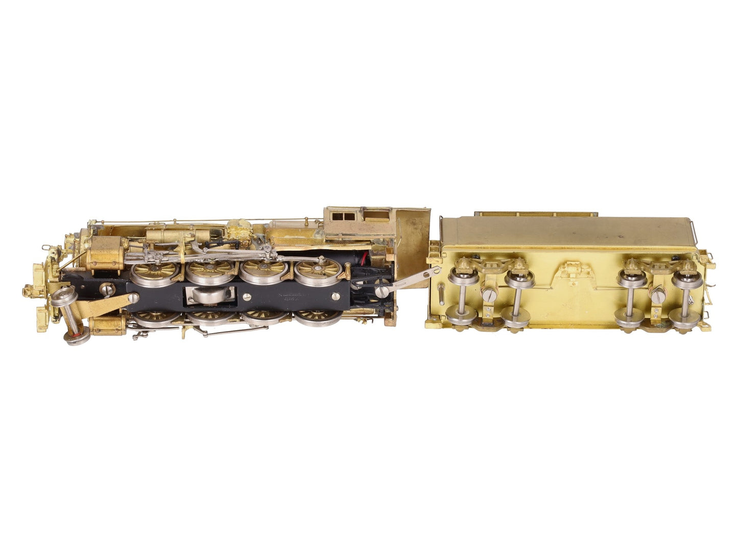 Sunset Models HO Brass PRR h-8 2-8-0 Steam Loco & Tender - unpainted VG/Box