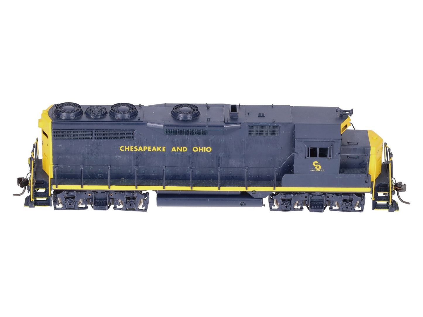 Oriental Limited HO BRASS C&O EMD GP35 Low Hood Diesel Locomotive -Painted EX/Box