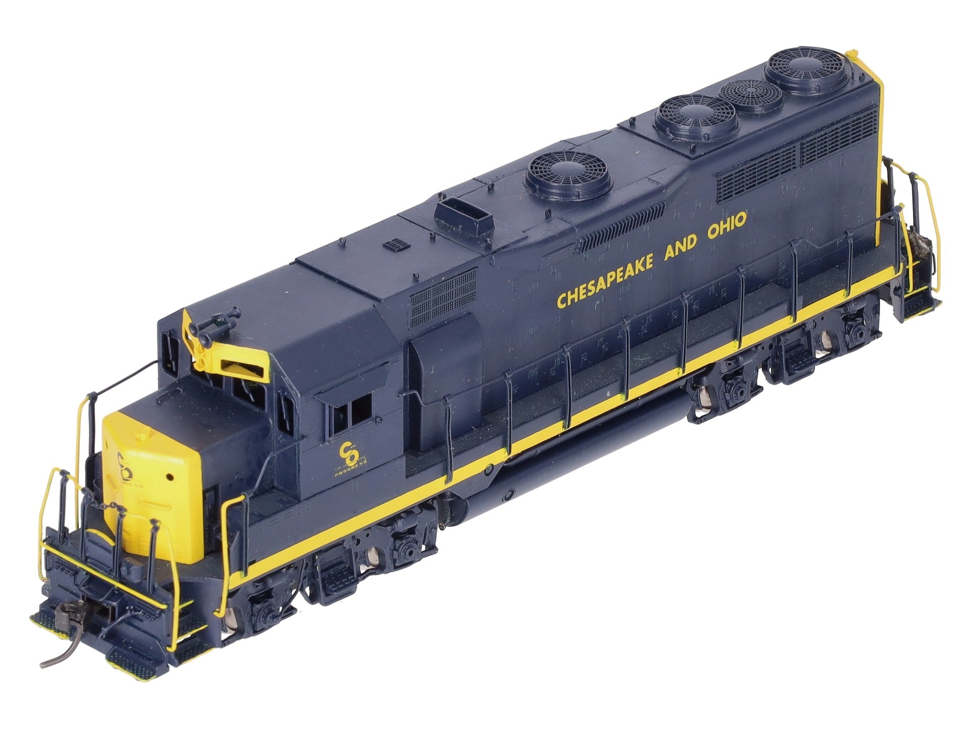 Oriental Limited HO BRASS C&O EMD GP35 Low Hood Diesel Locomotive -Painted EX/Box