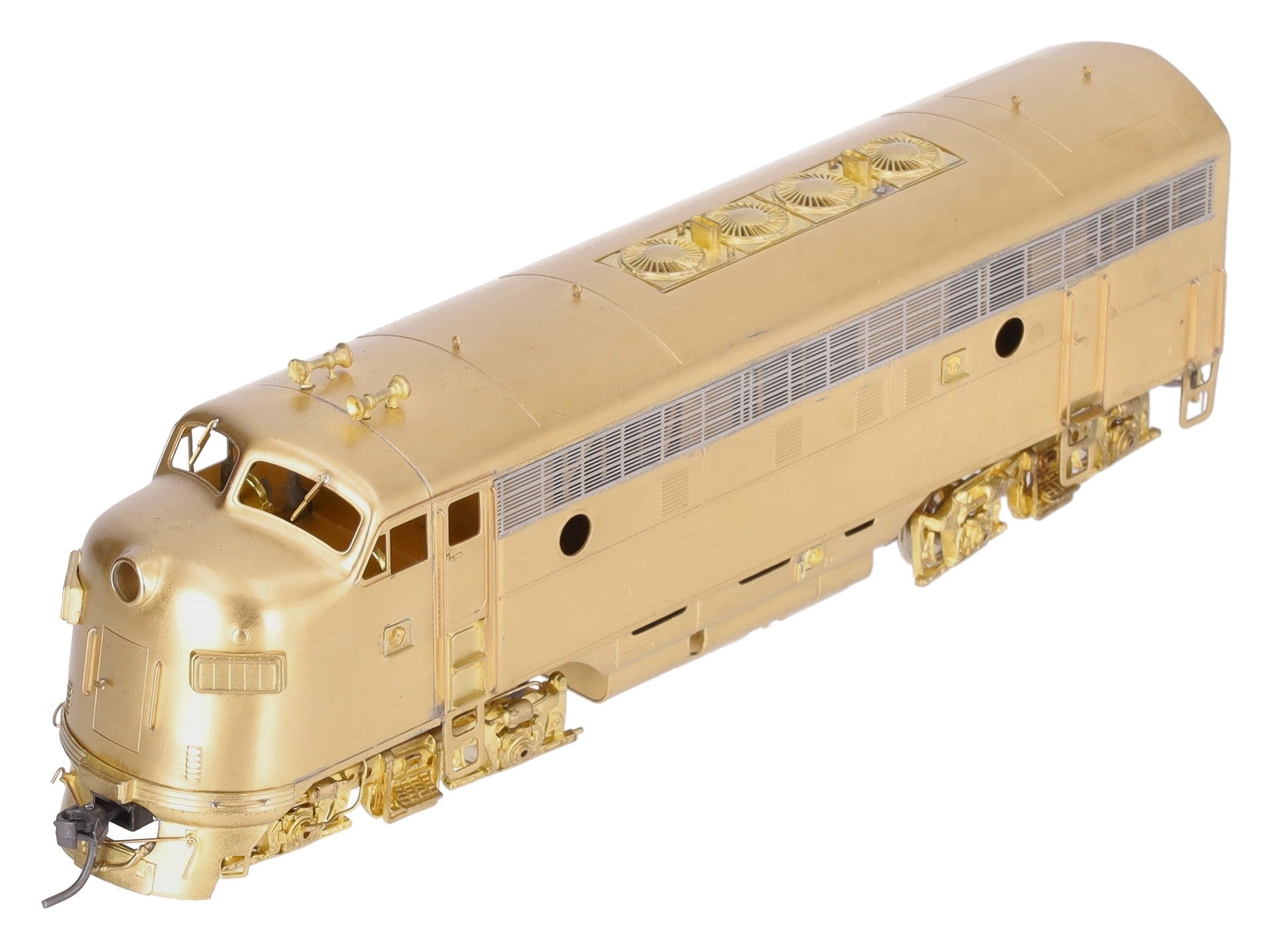 Oriental Limited HO BRASS EMD F7A Diesel Loco w/o Dynamic Brakes -Unpainted EX/Box