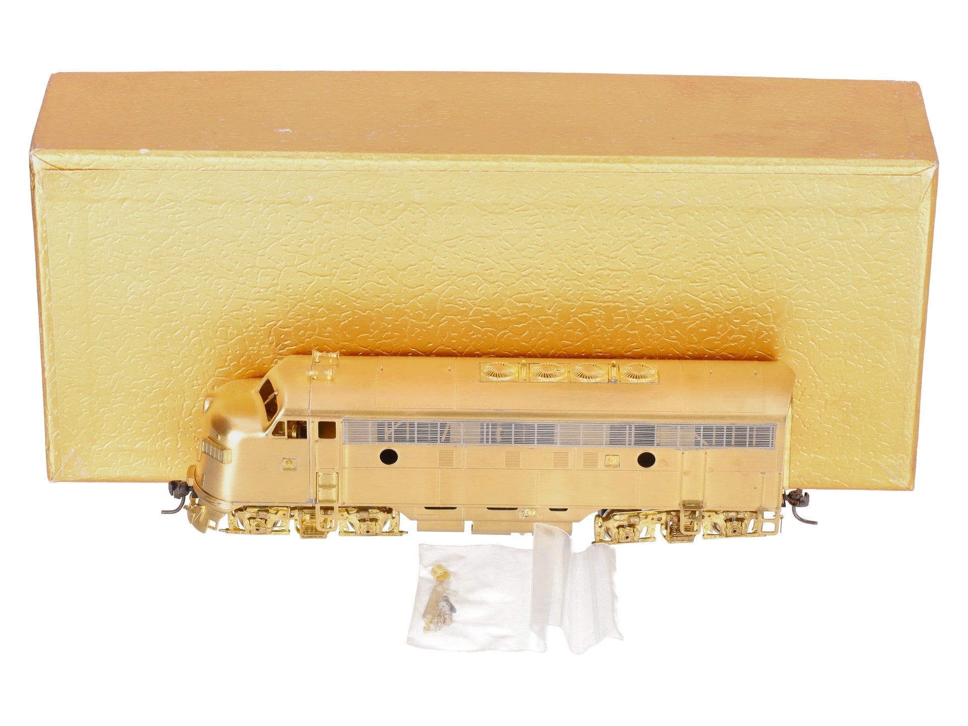 Oriental Limited HO BRASS EMD F7A Diesel Loco w/o Dynamic Brakes -Unpainted EX/Box
