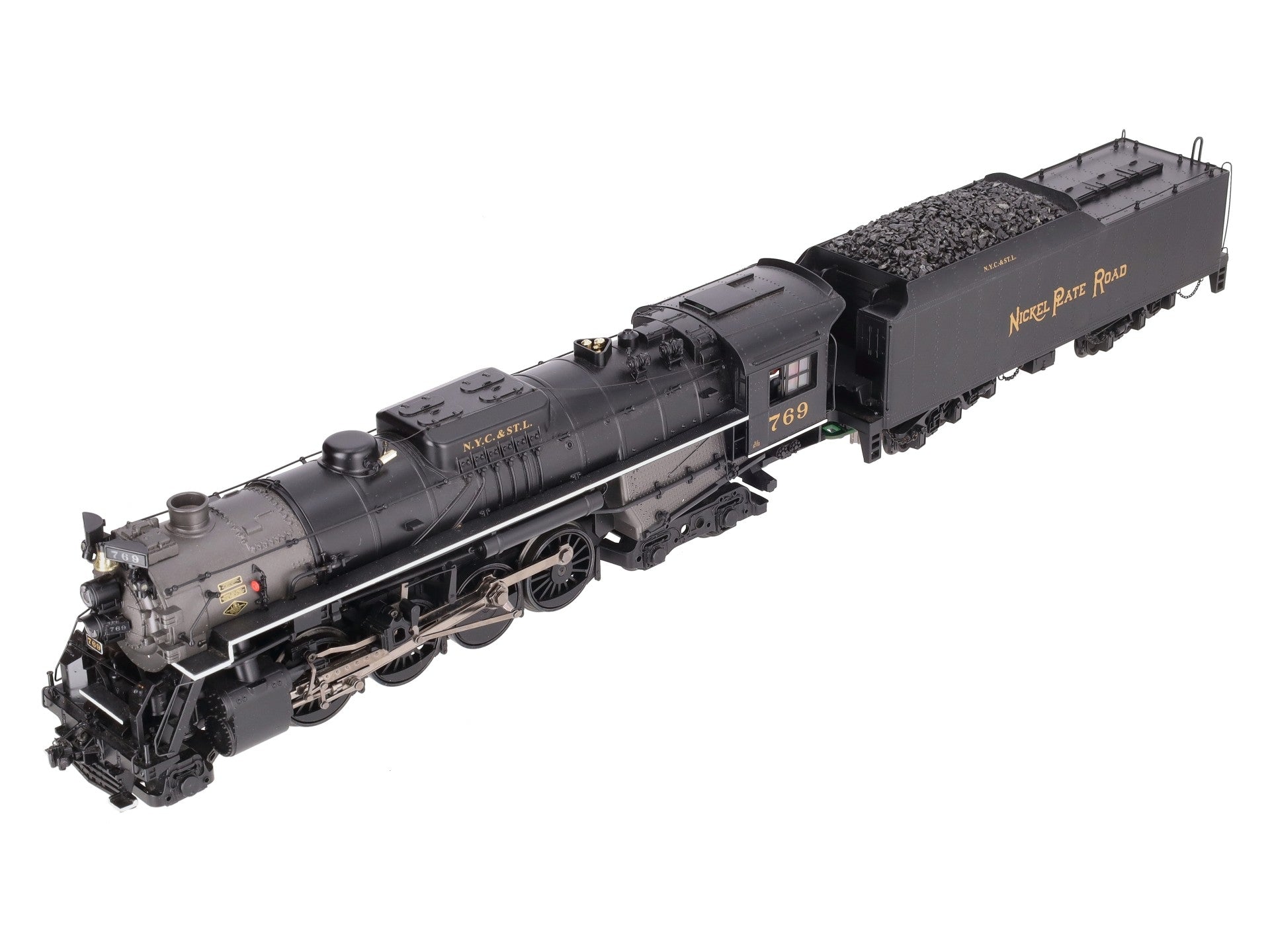 MTH 20-3291-1 O NKP 2-8-4 Berkshire Steam Engine #769 w/PS2 (Hi-Rail) LN/Box