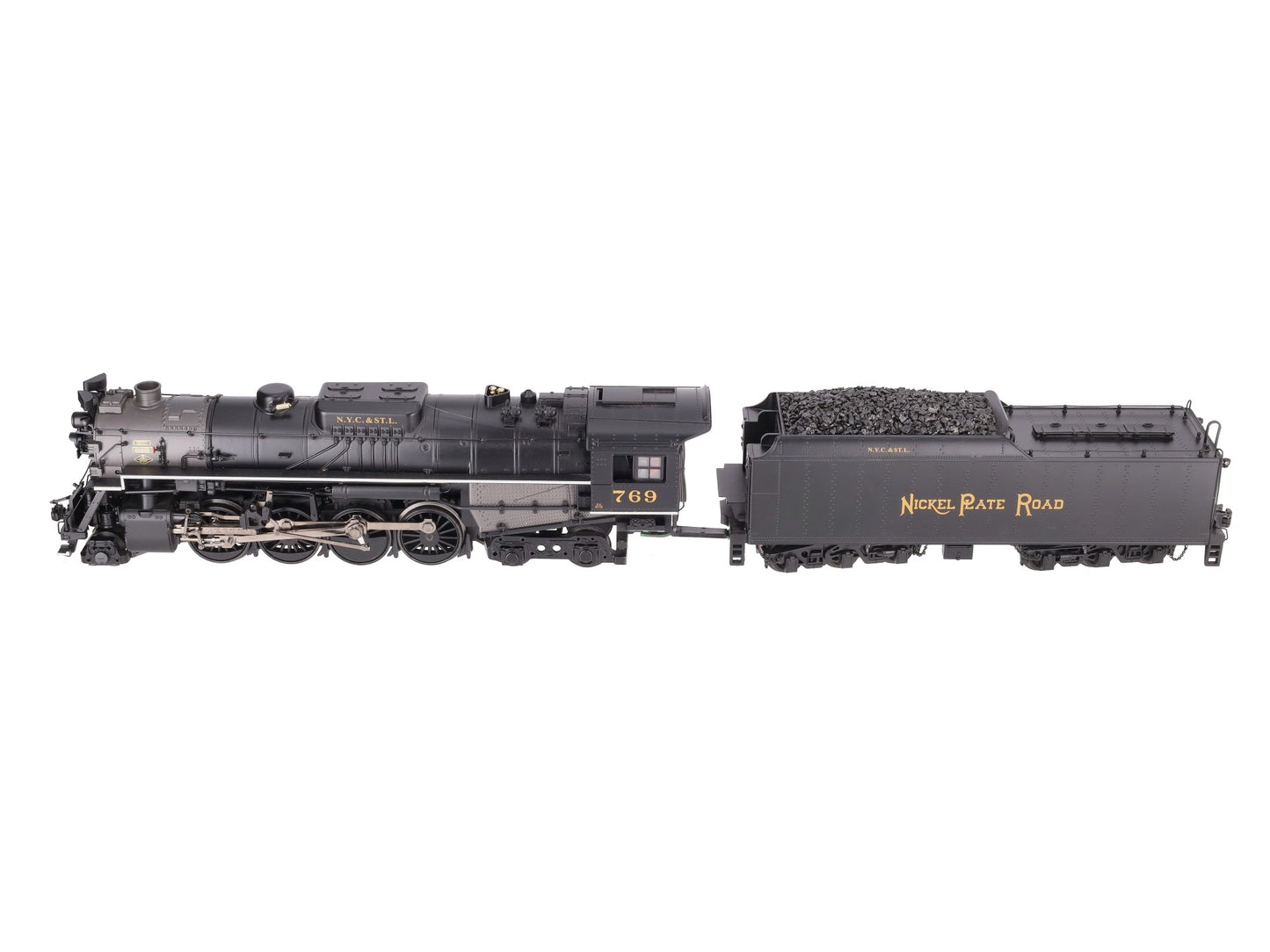 MTH 20-3291-1 O NKP 2-8-4 Berkshire Steam Engine #769 w/PS2 (Hi-Rail) LN/Box