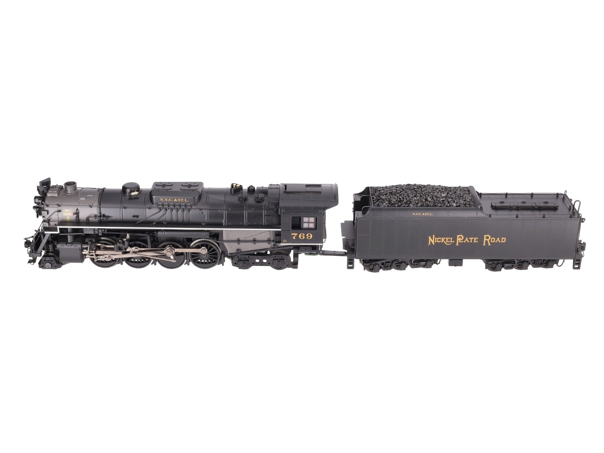 MTH 20-3291-1 O NKP 2-8-4 Berkshire Steam Engine #769 w/PS2 (Hi-Rail) LN/Box