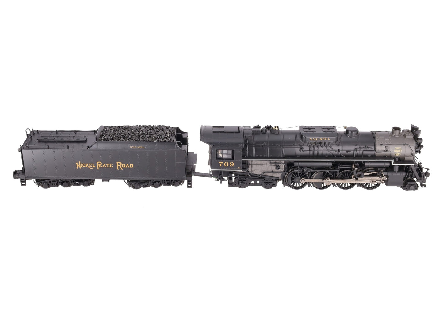 MTH 20-3291-1 O NKP 2-8-4 Berkshire Steam Engine #769 w/PS2 (Hi-Rail) LN/Box