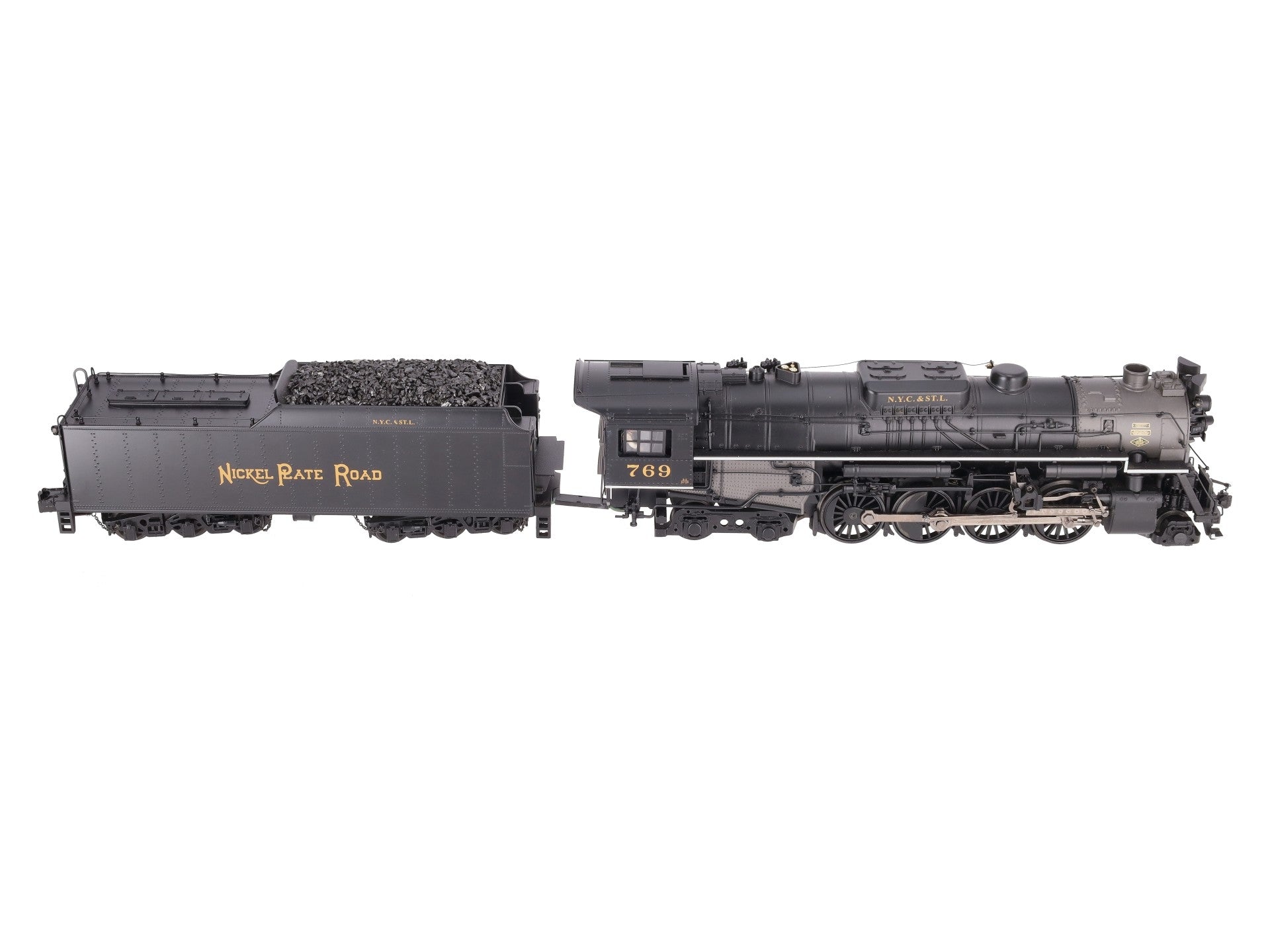 MTH 20-3291-1 O NKP 2-8-4 Berkshire Steam Engine #769 w/PS2 (Hi-Rail) LN/Box