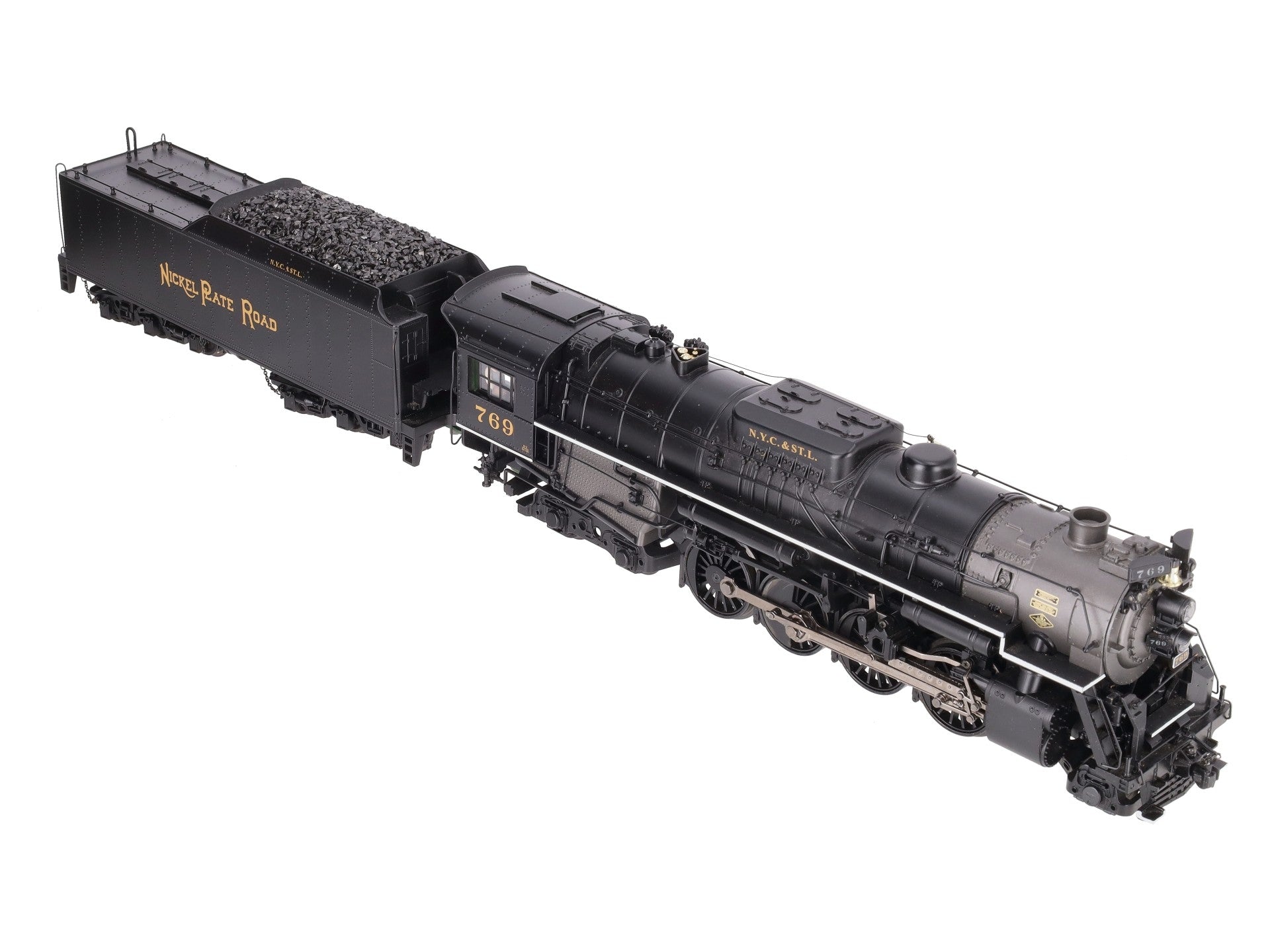 MTH 20-3291-1 O NKP 2-8-4 Berkshire Steam Engine #769 w/PS2 (Hi-Rail) LN/Box