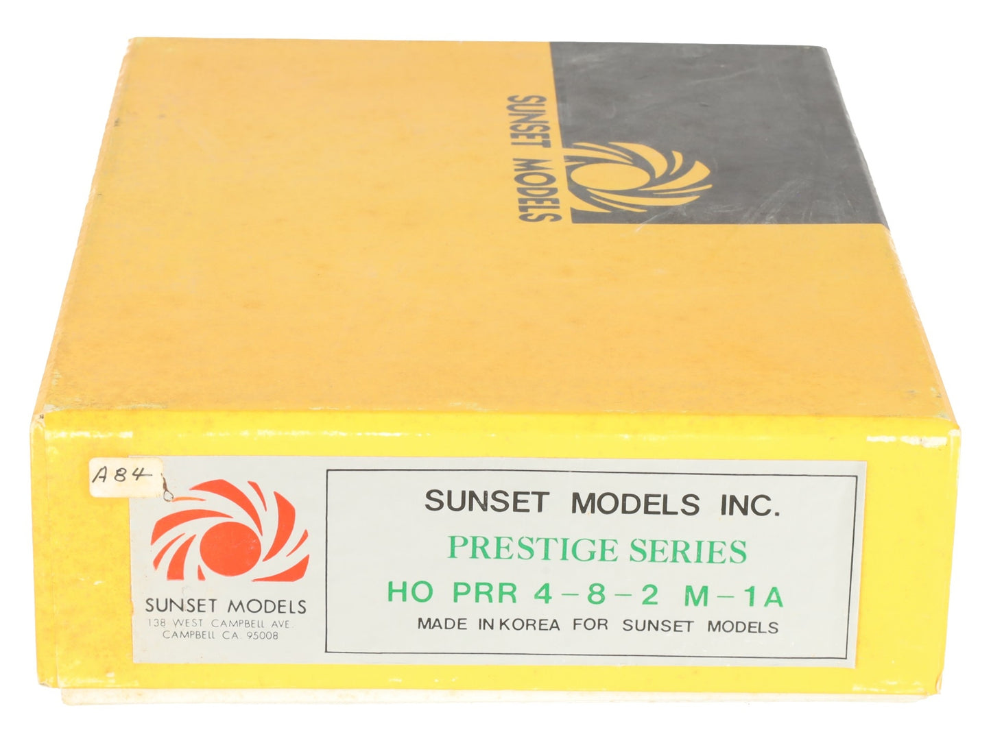 Sunset Models M-1A HO Brass Pennsylvania 4-8-2 M-1A Steam Locomotive & Tender EX/Box