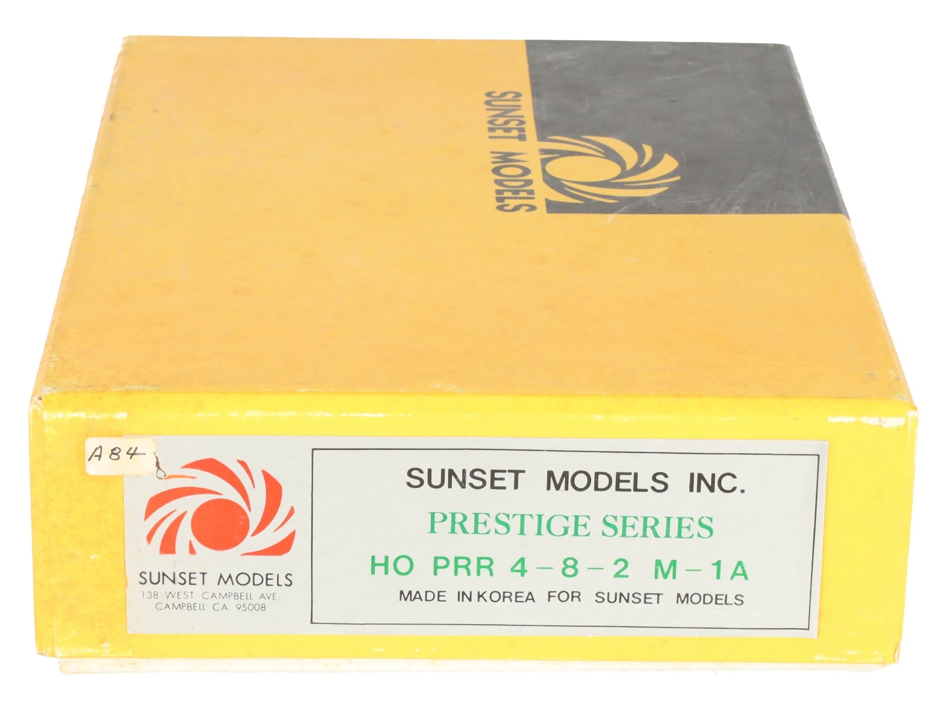 Sunset Models M-1A HO Brass Pennsylvania 4-8-2 M-1A Steam Locomotive & Tender EX/Box
