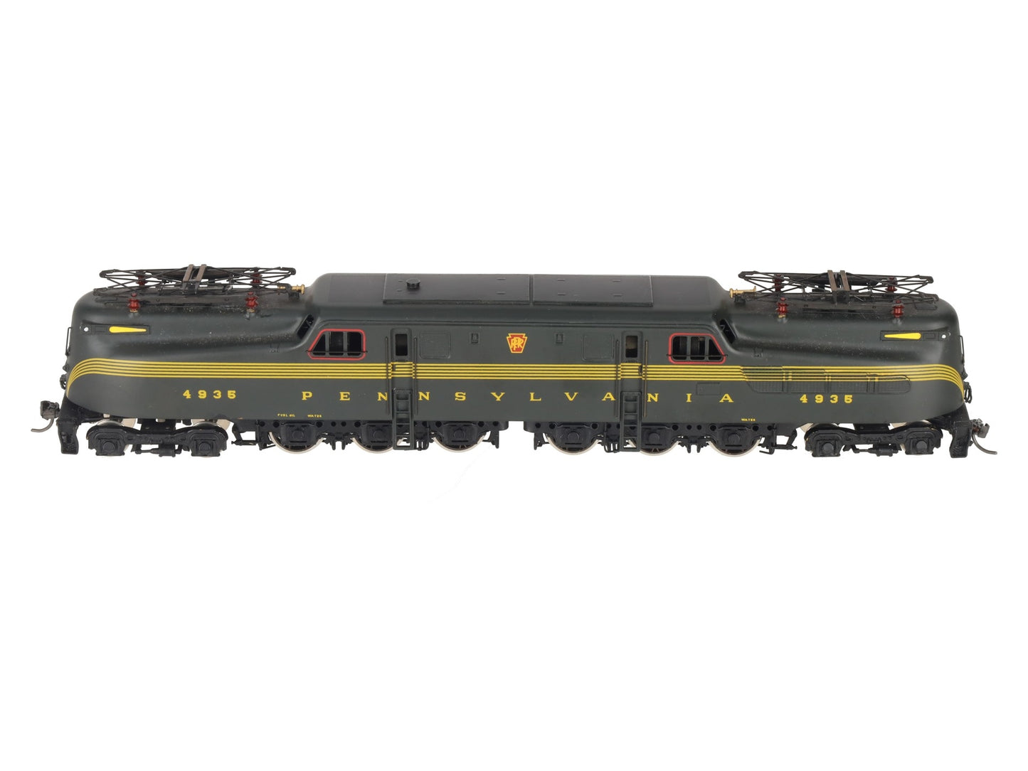 Key Imports BRASS HO Scale Pennsylvania Railroad GG-1 Electric Locomotive #4935 EX/Box
