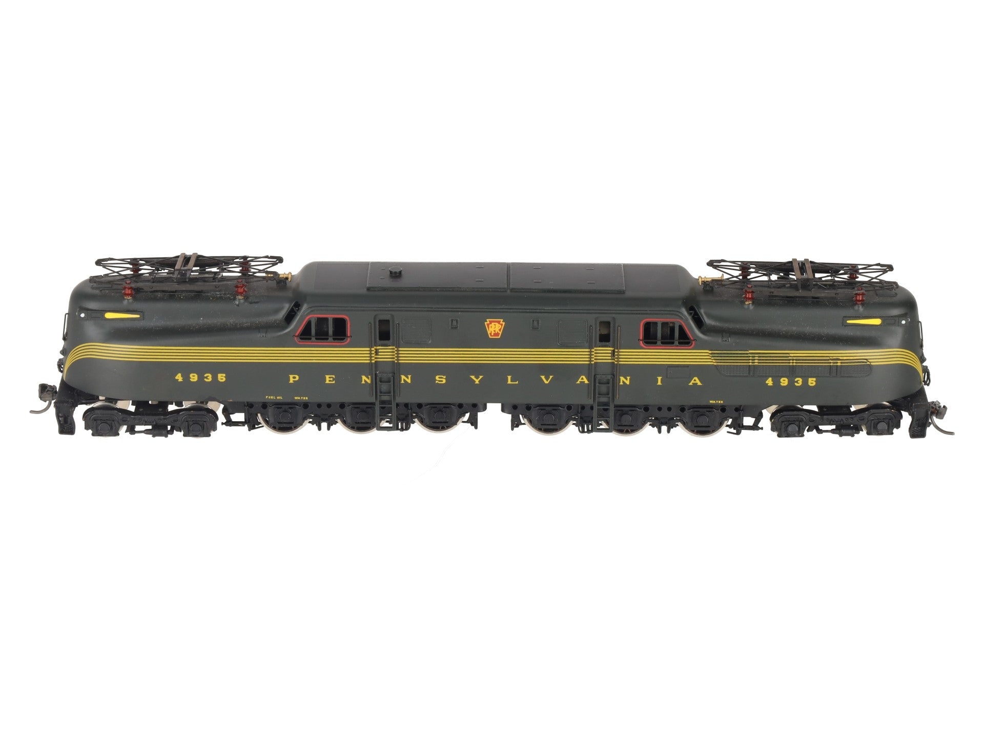 Key Imports BRASS HO Scale Pennsylvania Railroad GG-1 Electric Locomotive #4935 EX/Box