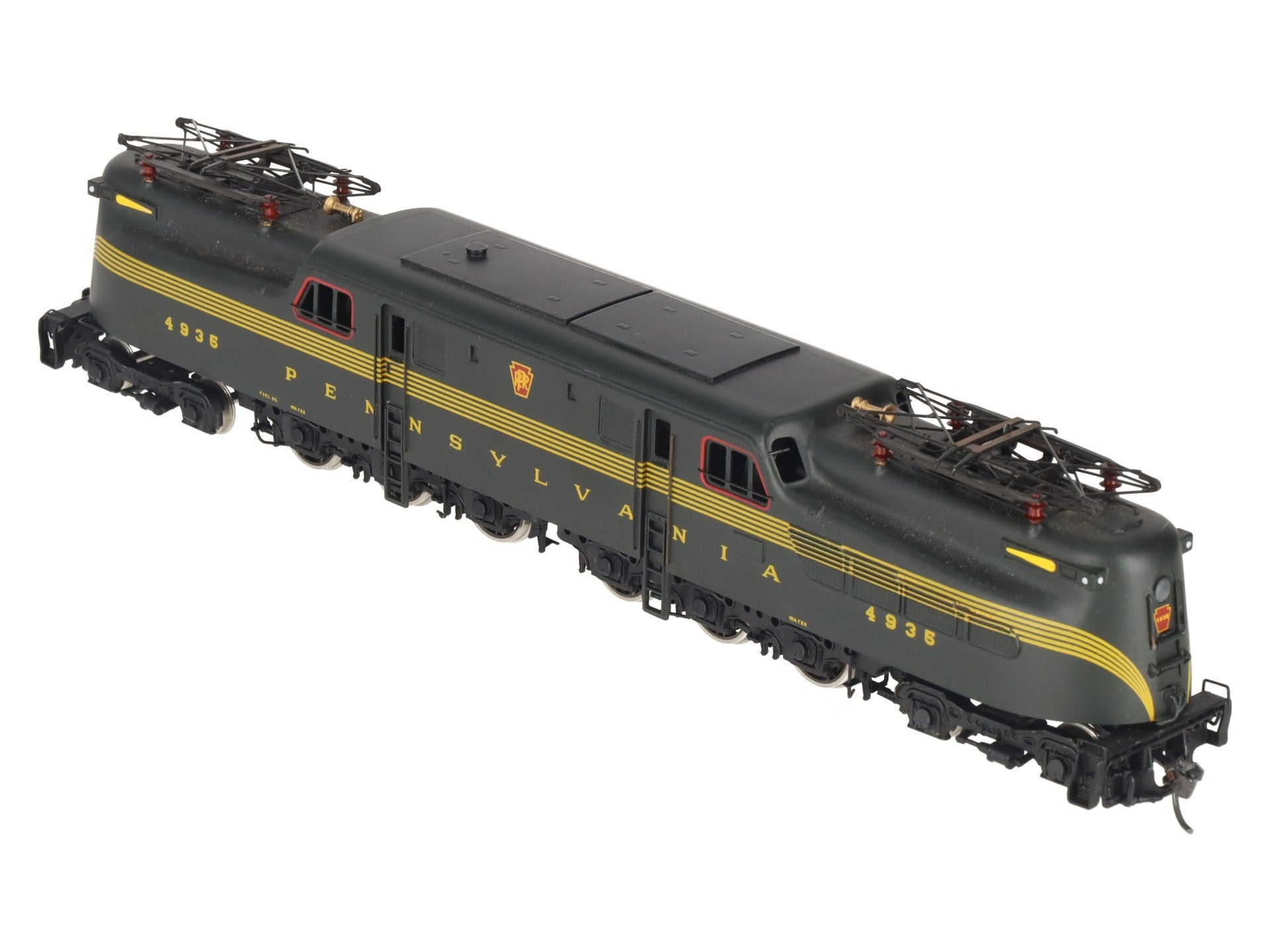 Key Imports BRASS HO Scale Pennsylvania Railroad GG-1 Electric Locomotive #4935 EX/Box