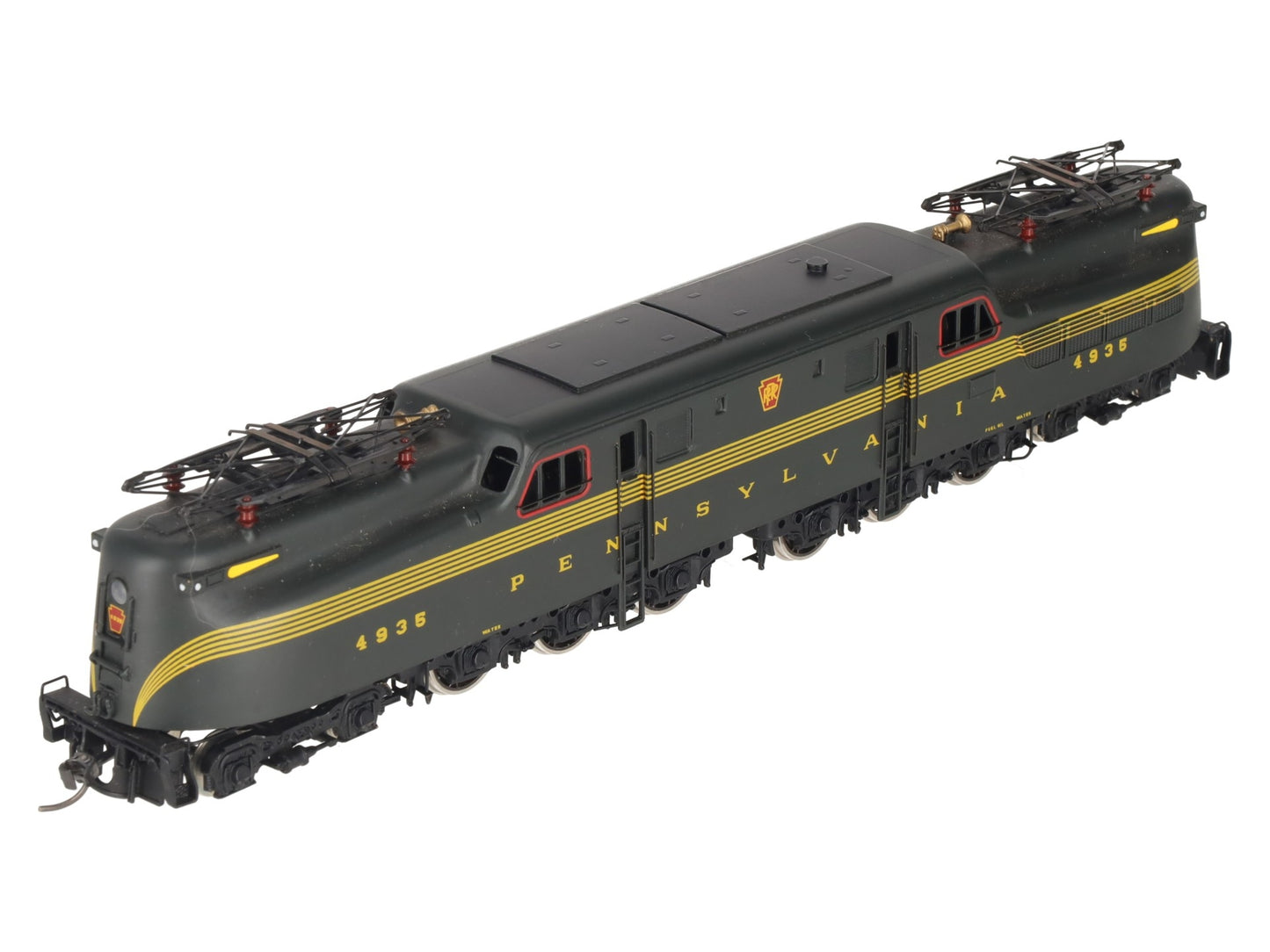 Key Imports BRASS HO Scale Pennsylvania Railroad GG-1 Electric Locomotive #4935 EX/Box