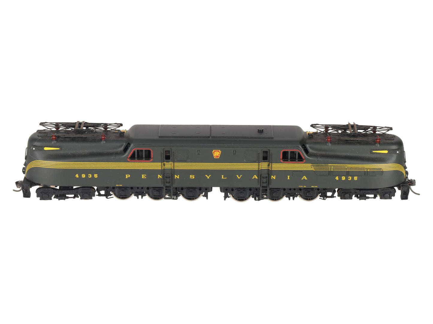 Key Imports BRASS HO Scale Pennsylvania Railroad GG-1 Electric Locomotive #4935 EX/Box