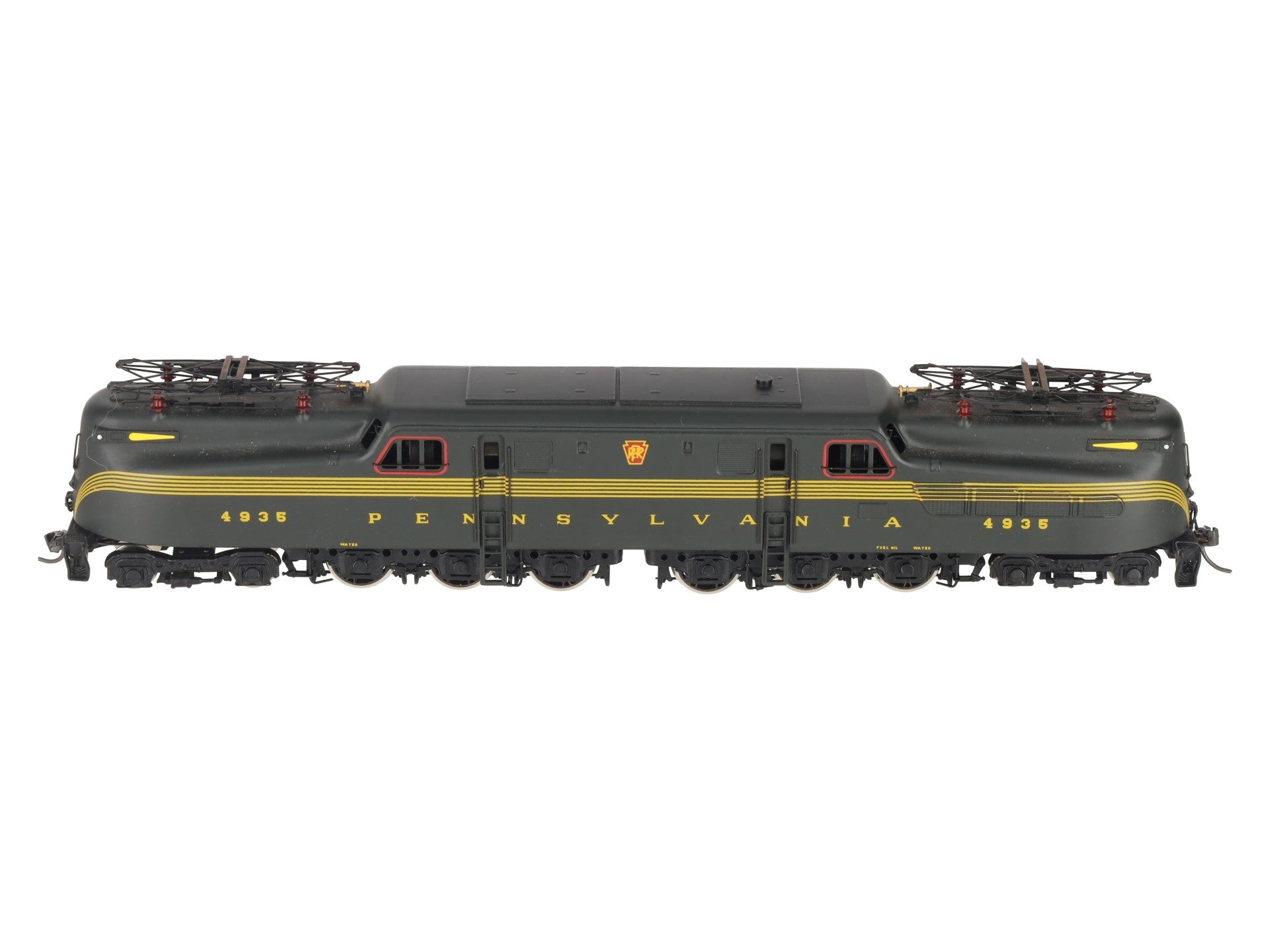 Key Imports BRASS HO Scale Pennsylvania Railroad GG-1 Electric Locomotive #4935 EX/Box