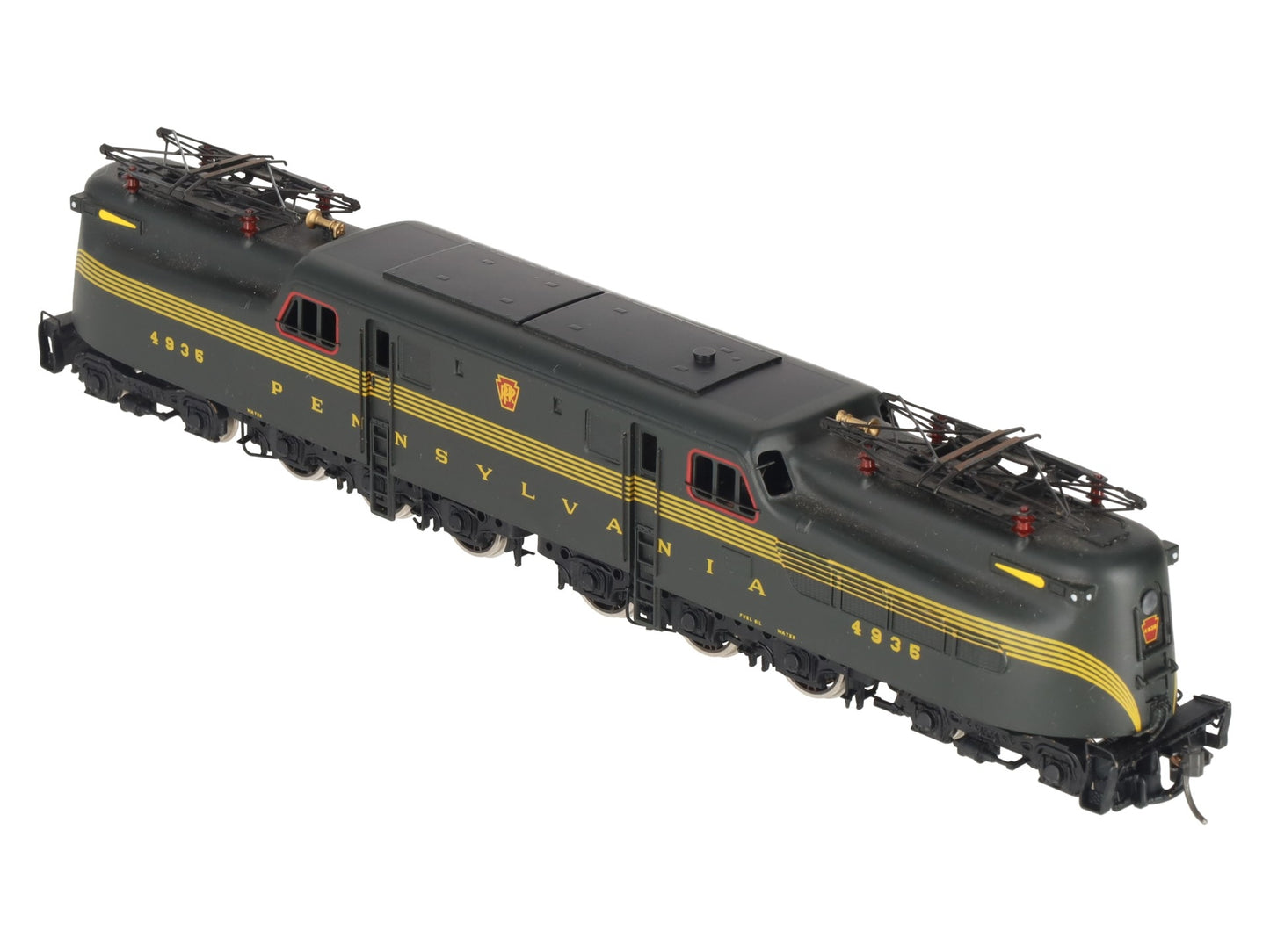 Key Imports BRASS HO Scale Pennsylvania Railroad GG-1 Electric Locomotive #4935 EX/Box