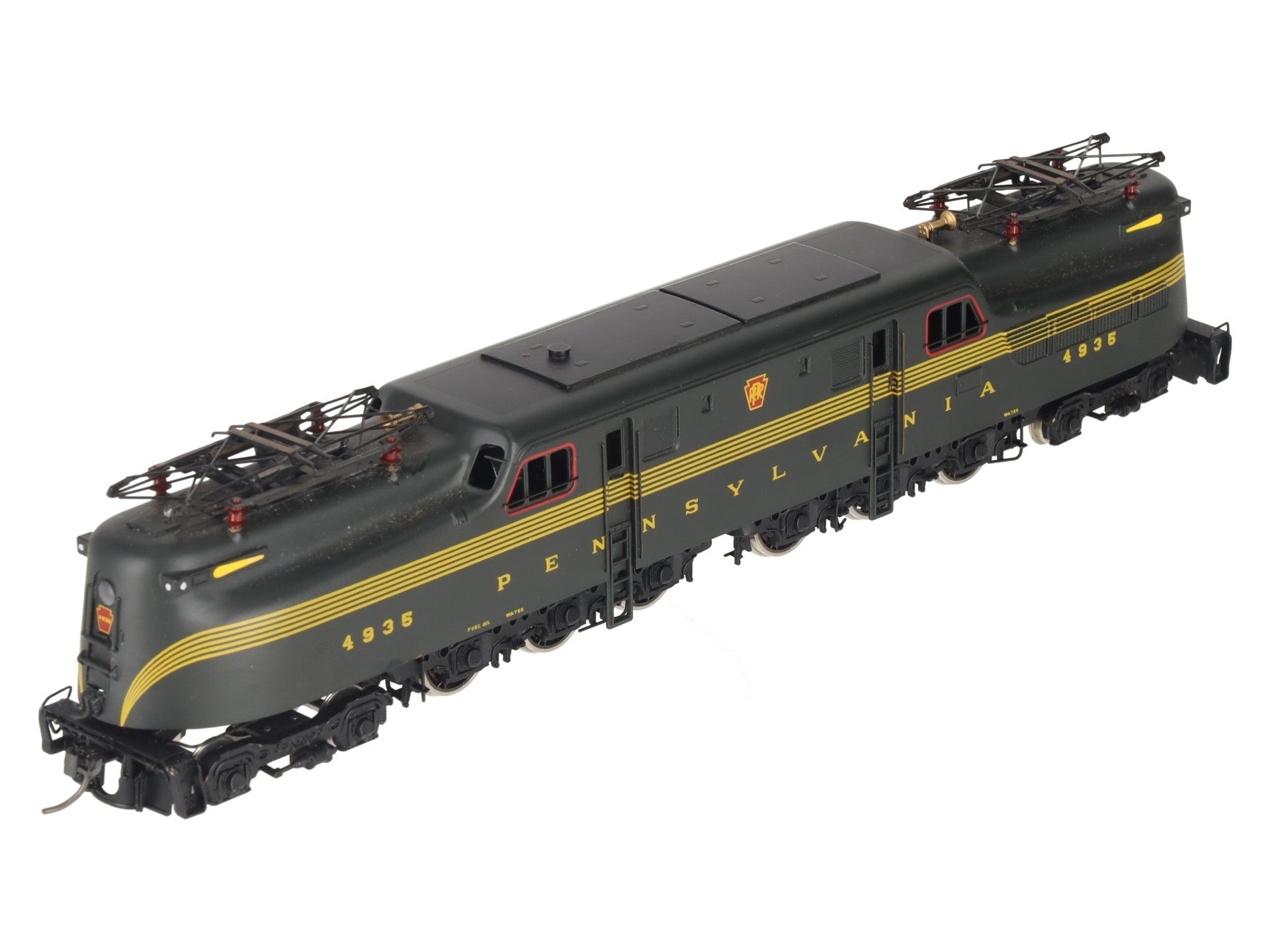 Key Imports BRASS HO Scale Pennsylvania Railroad GG-1 Electric Locomotive #4935 EX/Box