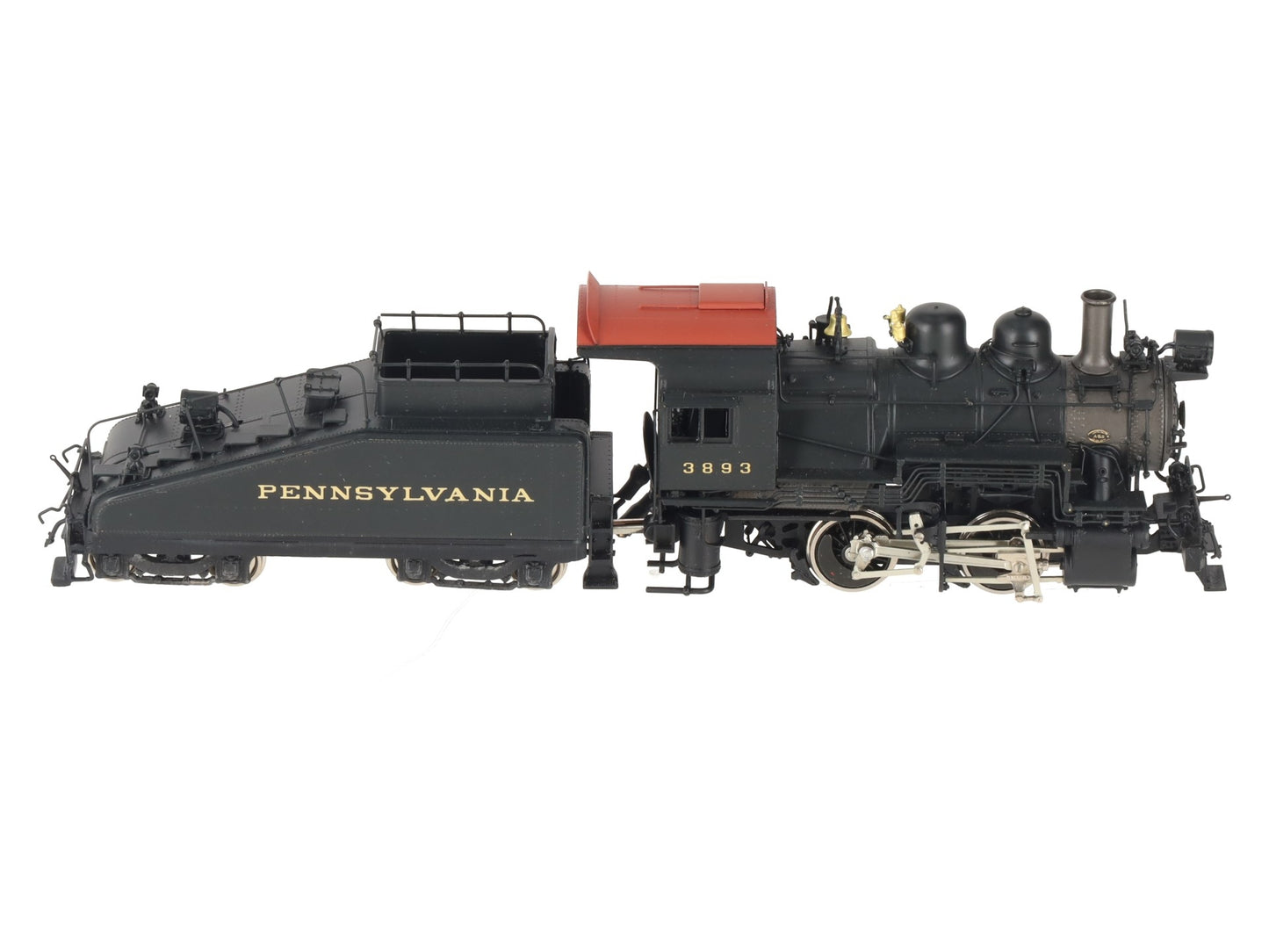 Key Imports BRASS HO Pennsylvania A5s 0-4-0 BRASS Steam Locomotive #3893 LN/Box