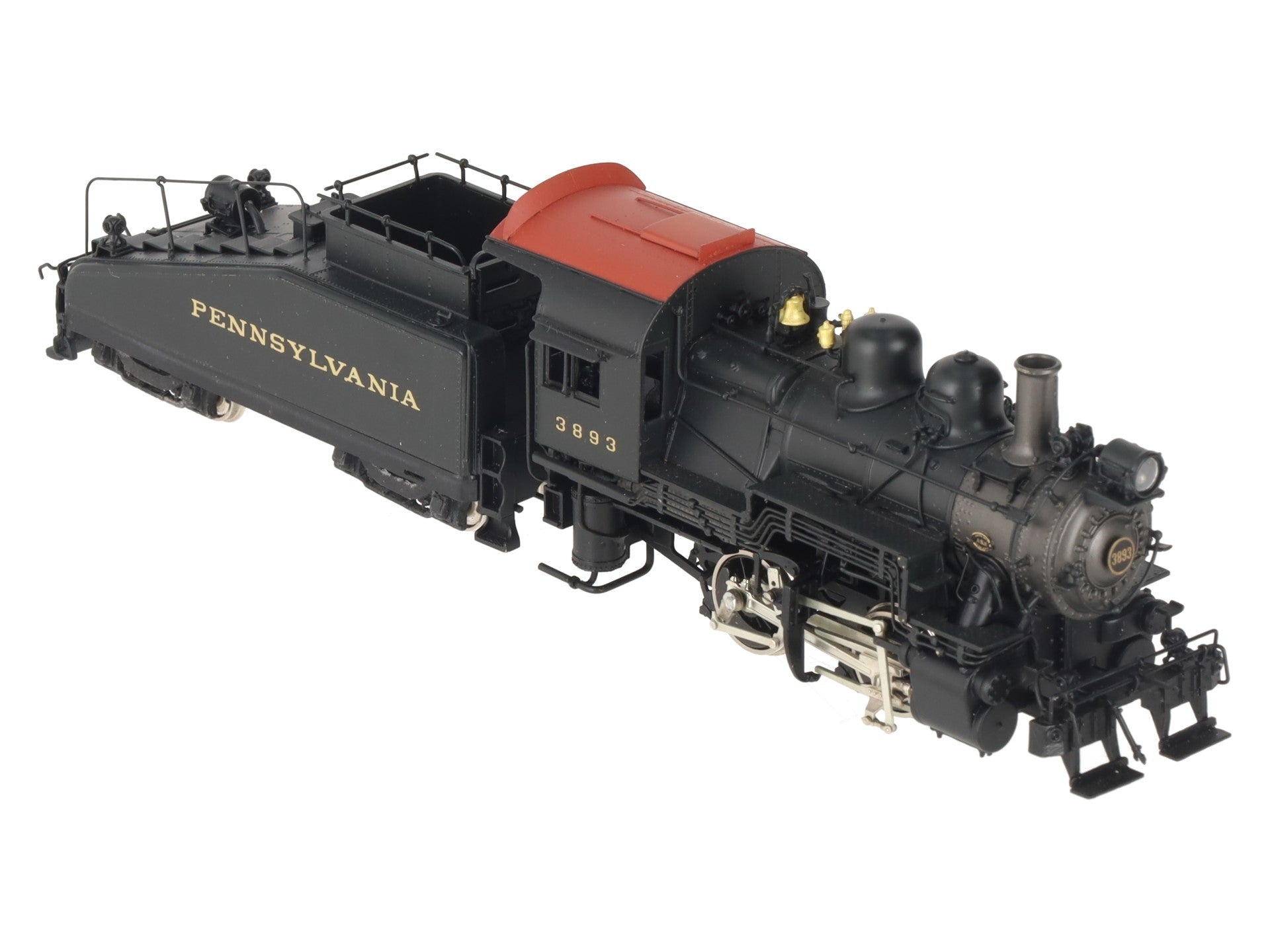Key Imports BRASS HO Pennsylvania A5s 0-4-0 BRASS Steam Locomotive #3893 LN/Box