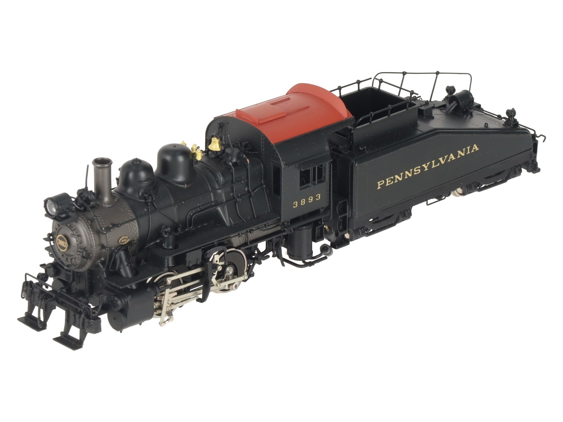 Key Imports BRASS HO Pennsylvania A5s 0-4-0 BRASS Steam Locomotive #3893 LN/Box