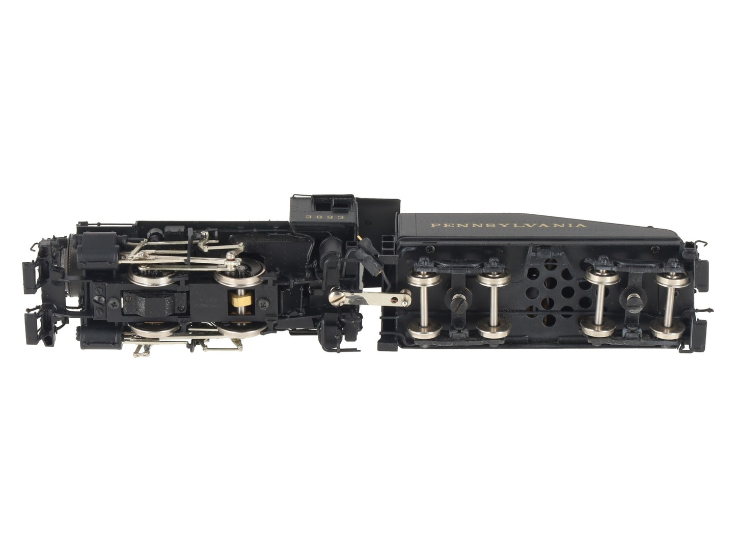 Key Imports BRASS HO Pennsylvania A5s 0-4-0 BRASS Steam Locomotive #3893 LN/Box