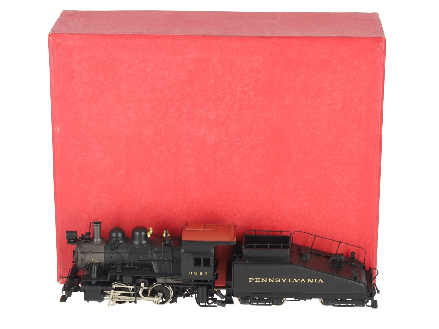 Key Imports BRASS HO Pennsylvania A5s 0-4-0 BRASS Steam Locomotive #3893 LN/Box